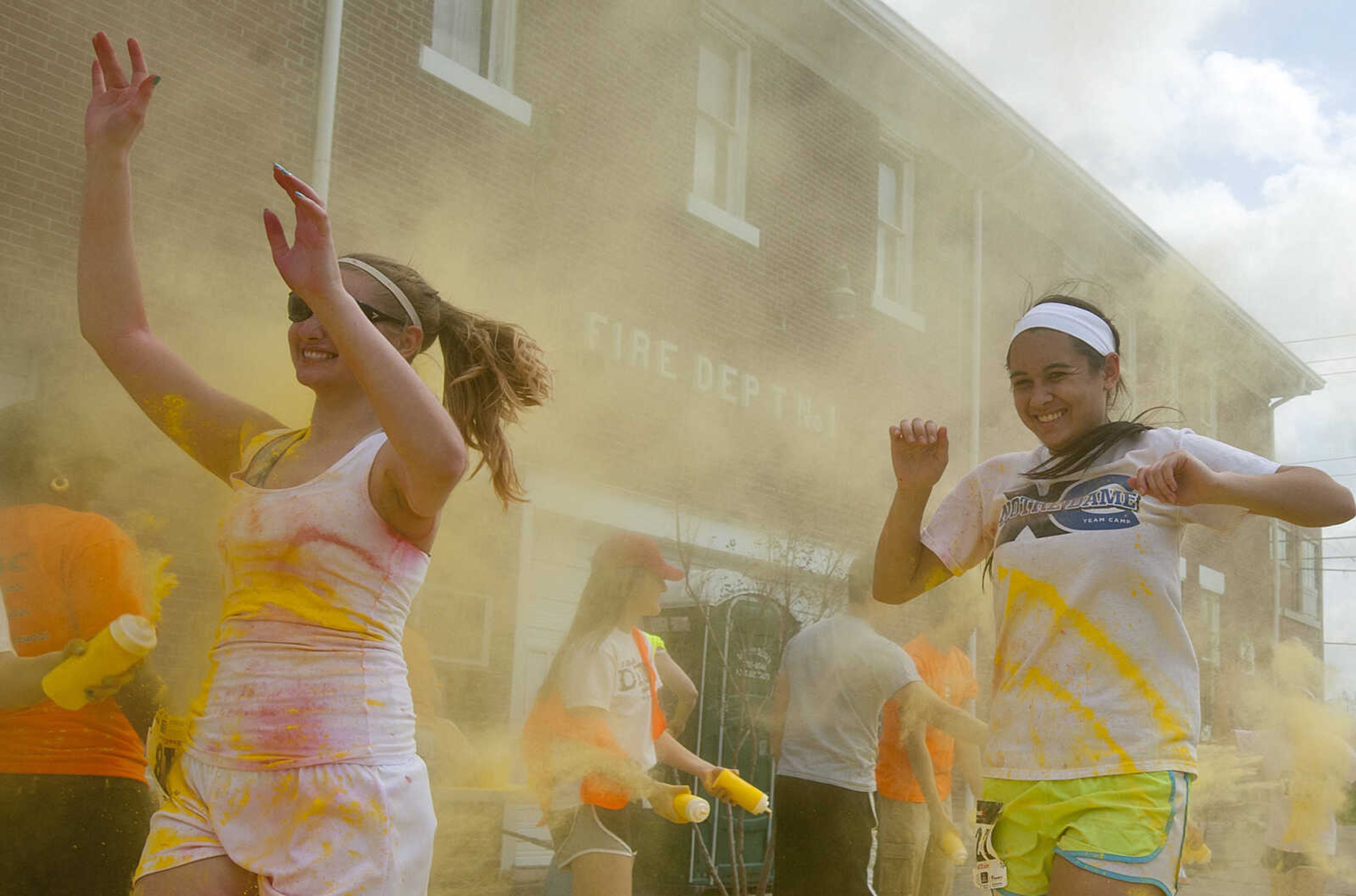 ADAM VOGLER ~ avogler@semissourian.com
The Color Me Cape 5k Saturday, April 12, in Cape Girardeau.