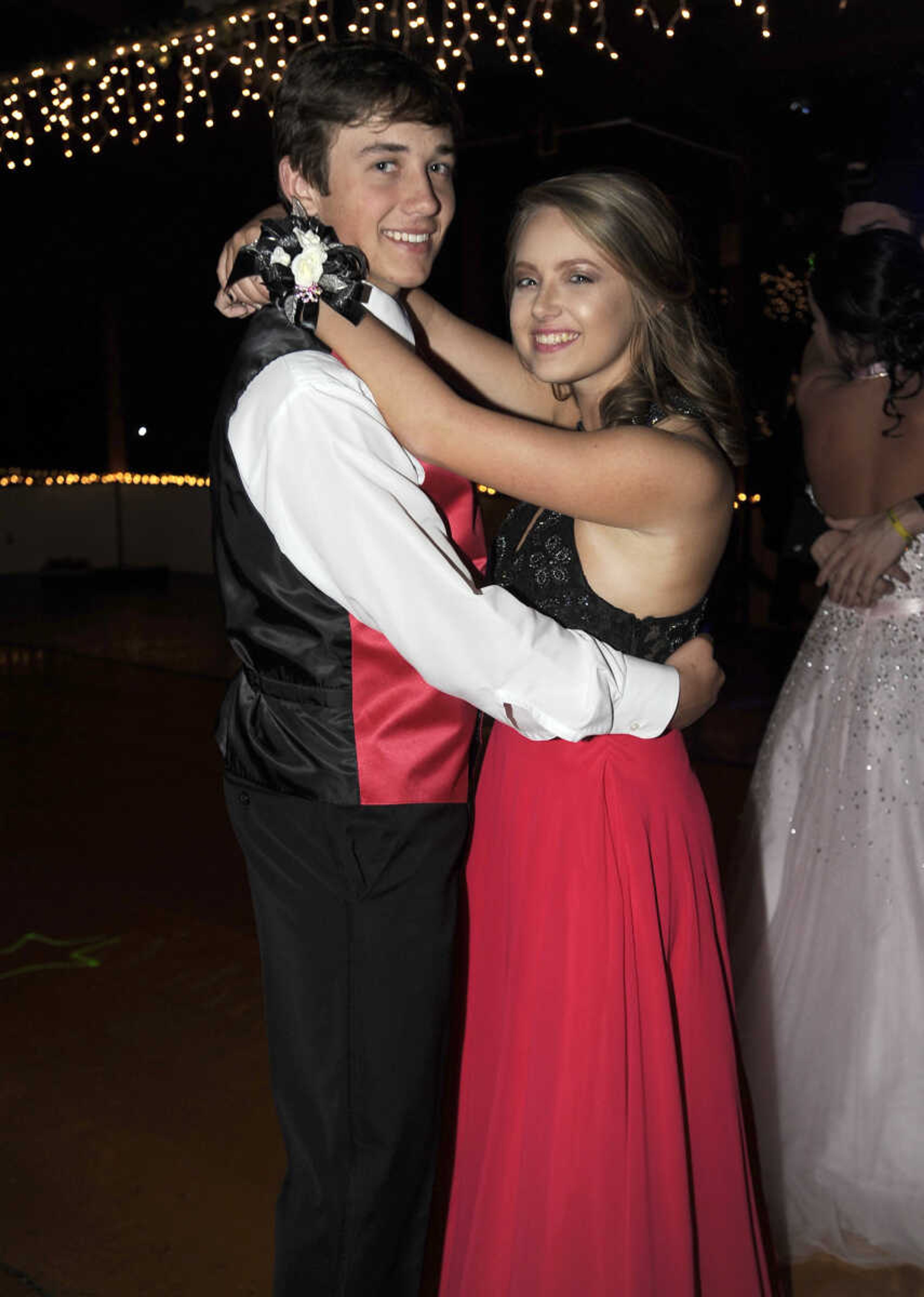 FRED LYNCH ~ flynch@semissourian.com
Scott City High School students dance at their prom Saturday, April 8, 2017 at Deerfield Lodge.