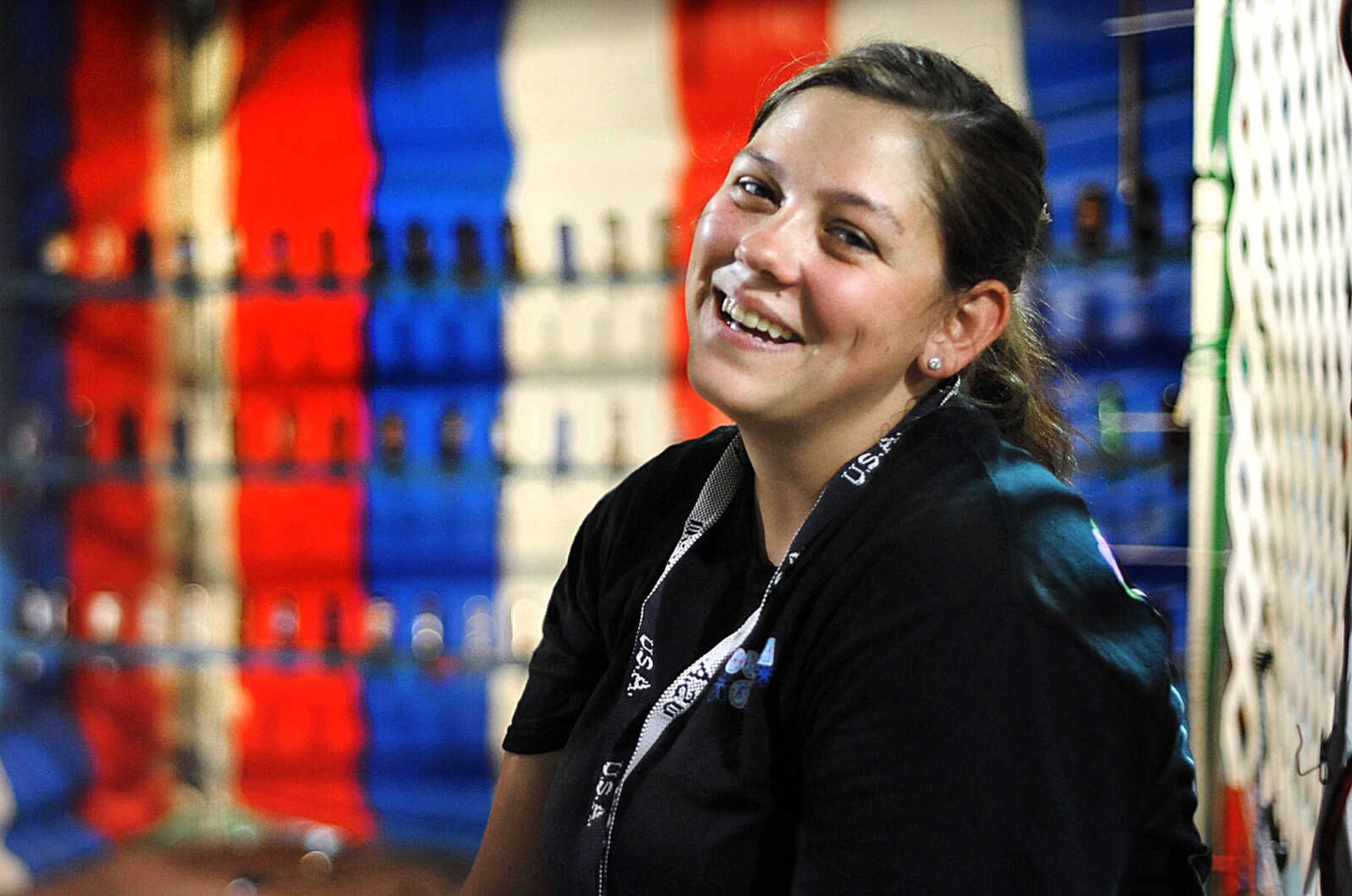 LAURA SIMON ~ lsimon@semissourian.com

Alyssa Luke works the Beer Bust game at the SEMO District Fair, Wednesday, Sept. 10, 2014.