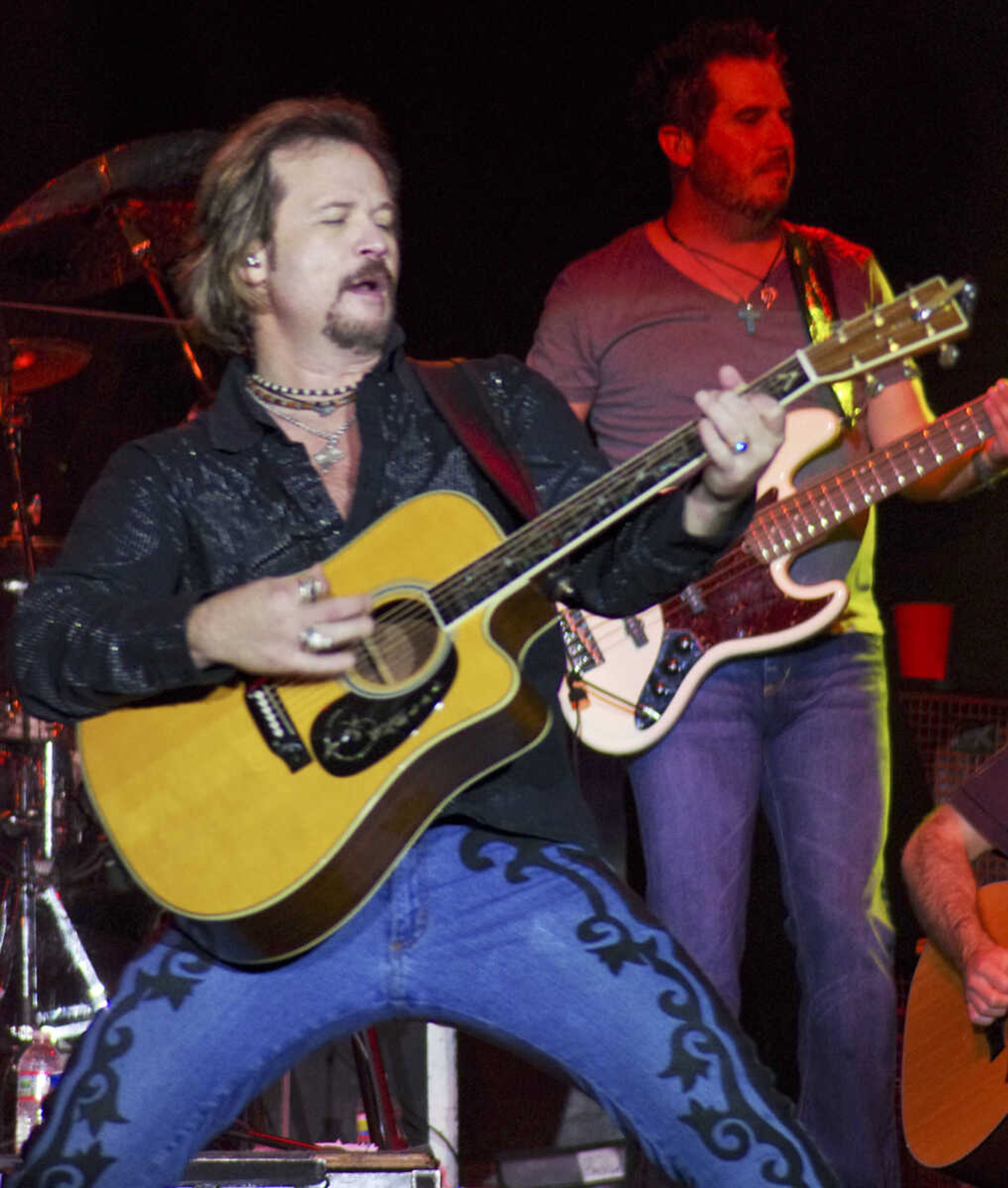 Country singer Travis Tritt  performs at the 155th annual SEMO District Fair Friday, September 14, at Arena Park in Cape Girardeau.