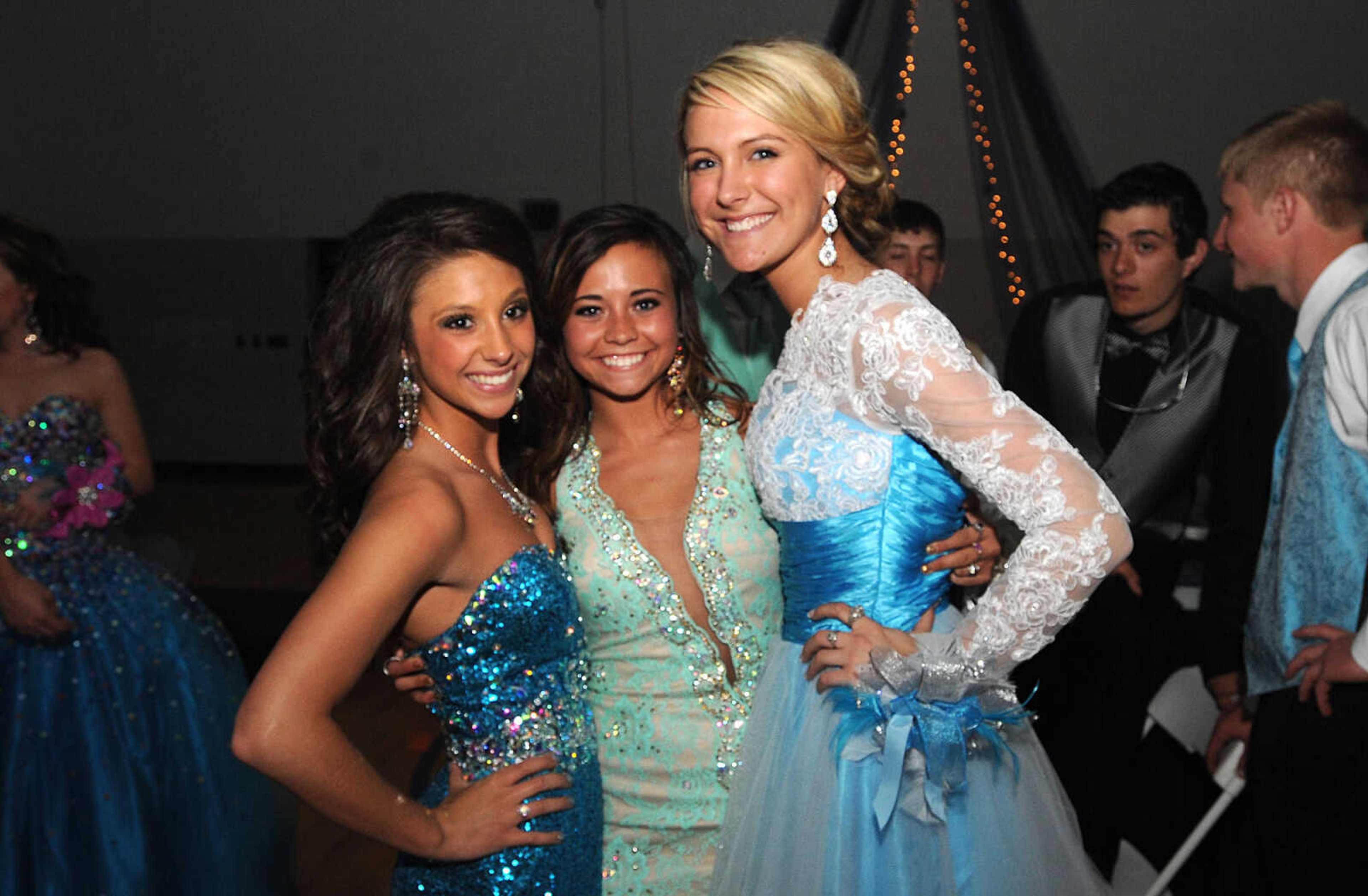 LAURA SIMON ~ lsimon@semissourian.com

Oran High School held its prom Saturday night, April 12, 2014, inside the school's gymnasium.