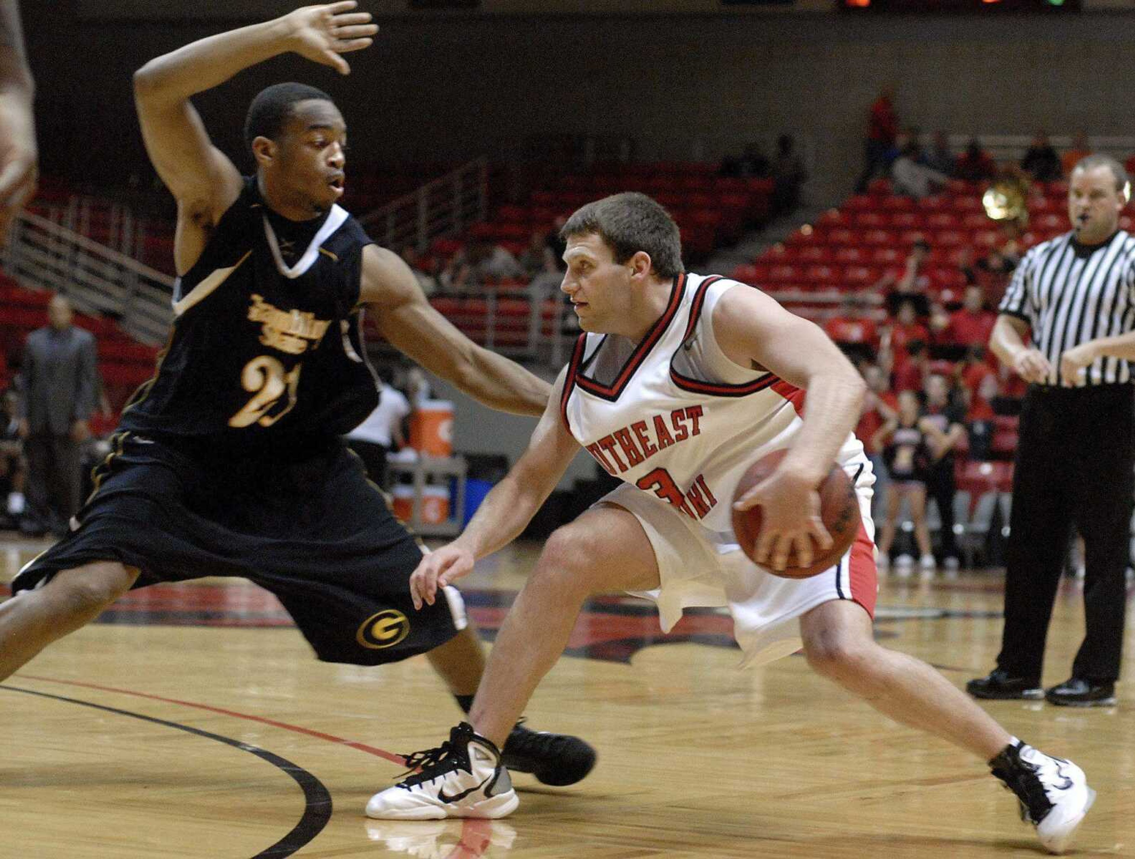 Southeast Missouri State guard Nick Niemczyk returns to a team that won its first Ohio Valley Conference tournament game since the 2004-05 season. It was the first time the team made the OVC tournament since the 2006-07 season. (Missourian file)