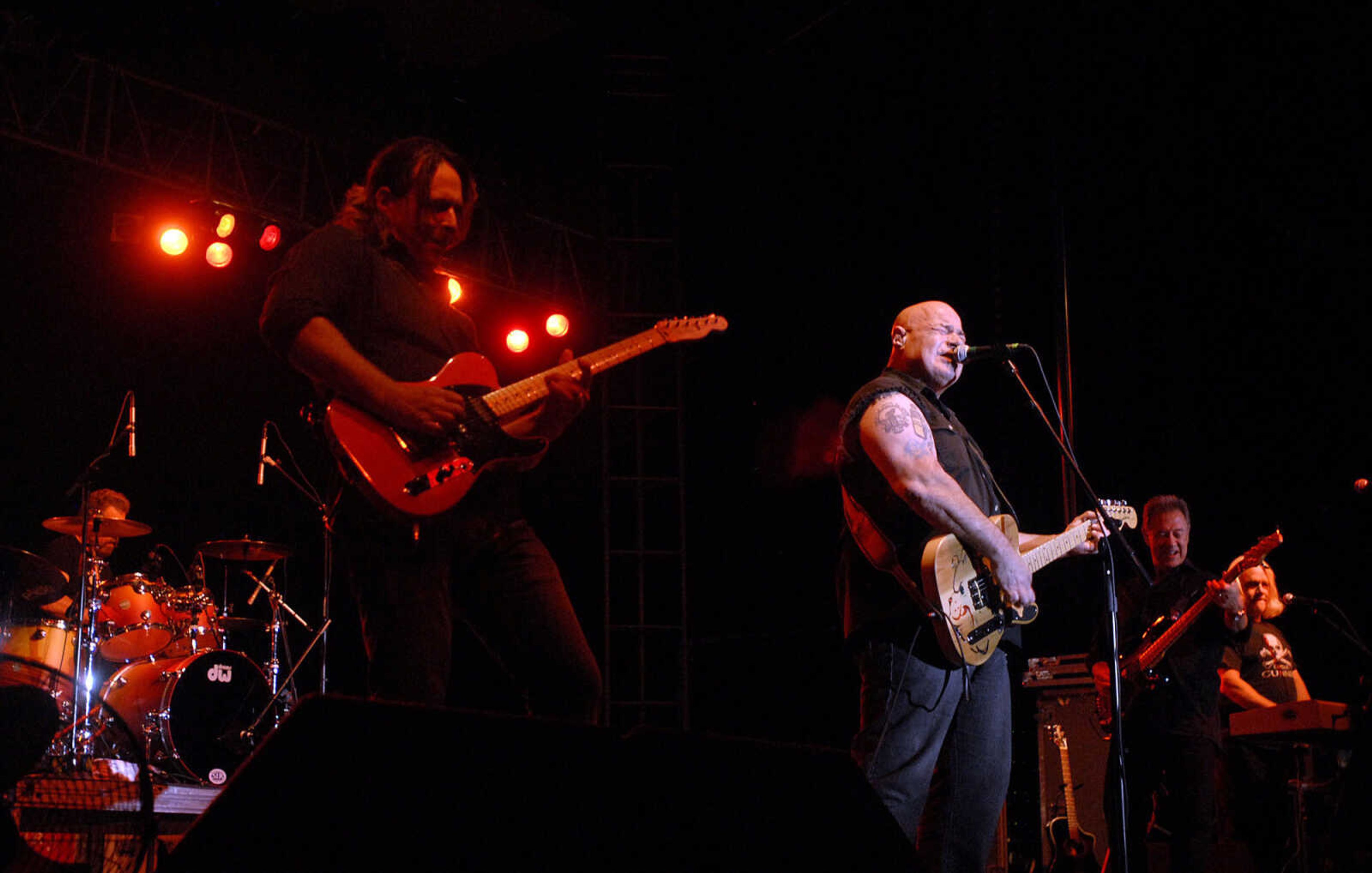 LAURA SIMON ~ lsimon@semissourian.com
Creedence Clearwater Revisited rocks the grandstand at Arena Park Friday, September 16, 2011 during the SEMO District Fair in Cape Girardeau.