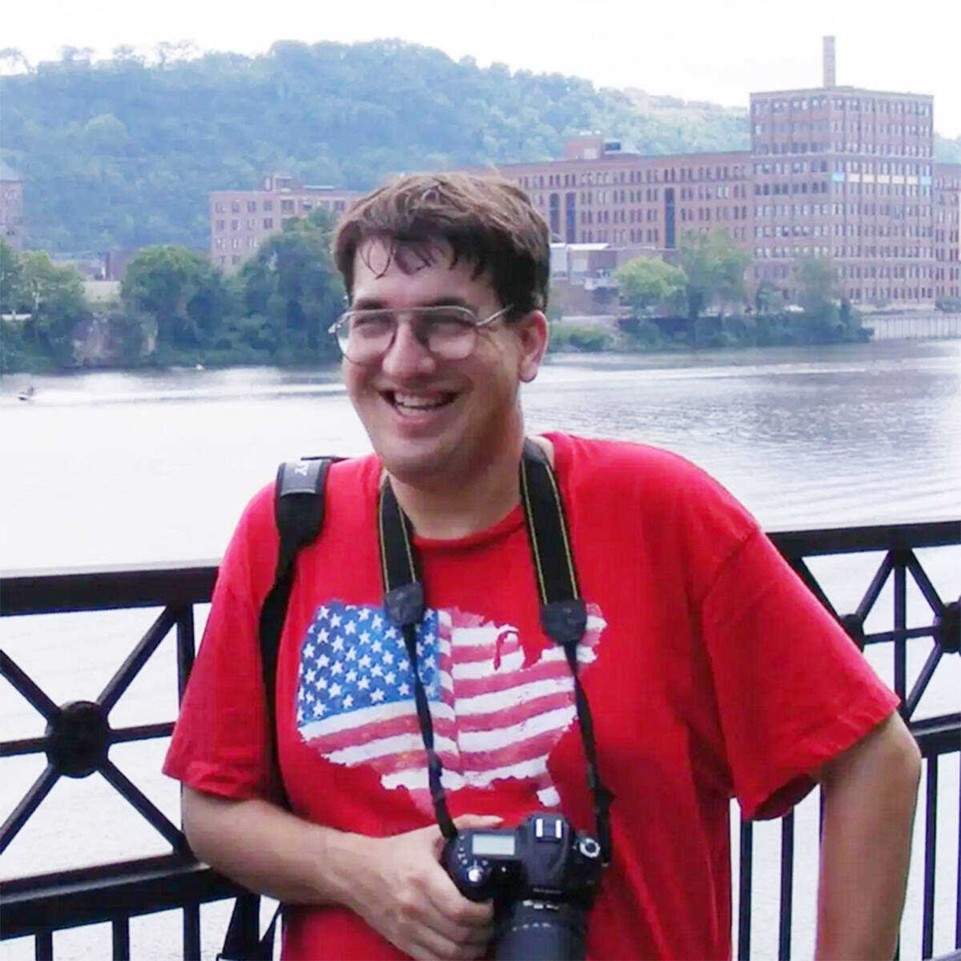 James Baughn at a Historic Bridge Weekend Conference in Pittsburgh