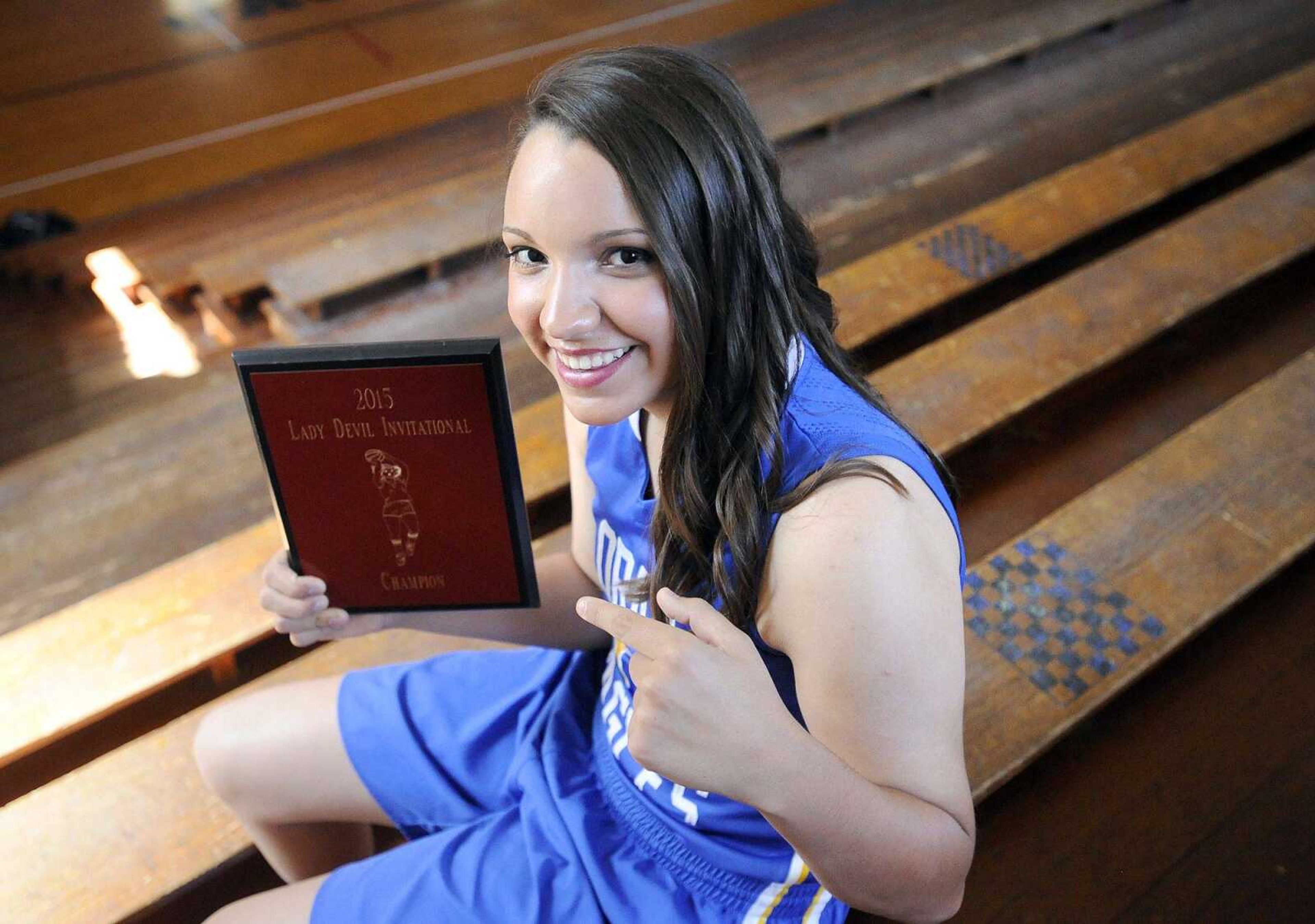 2016 All-Missourian basketball - Jessie Long - Oran High School