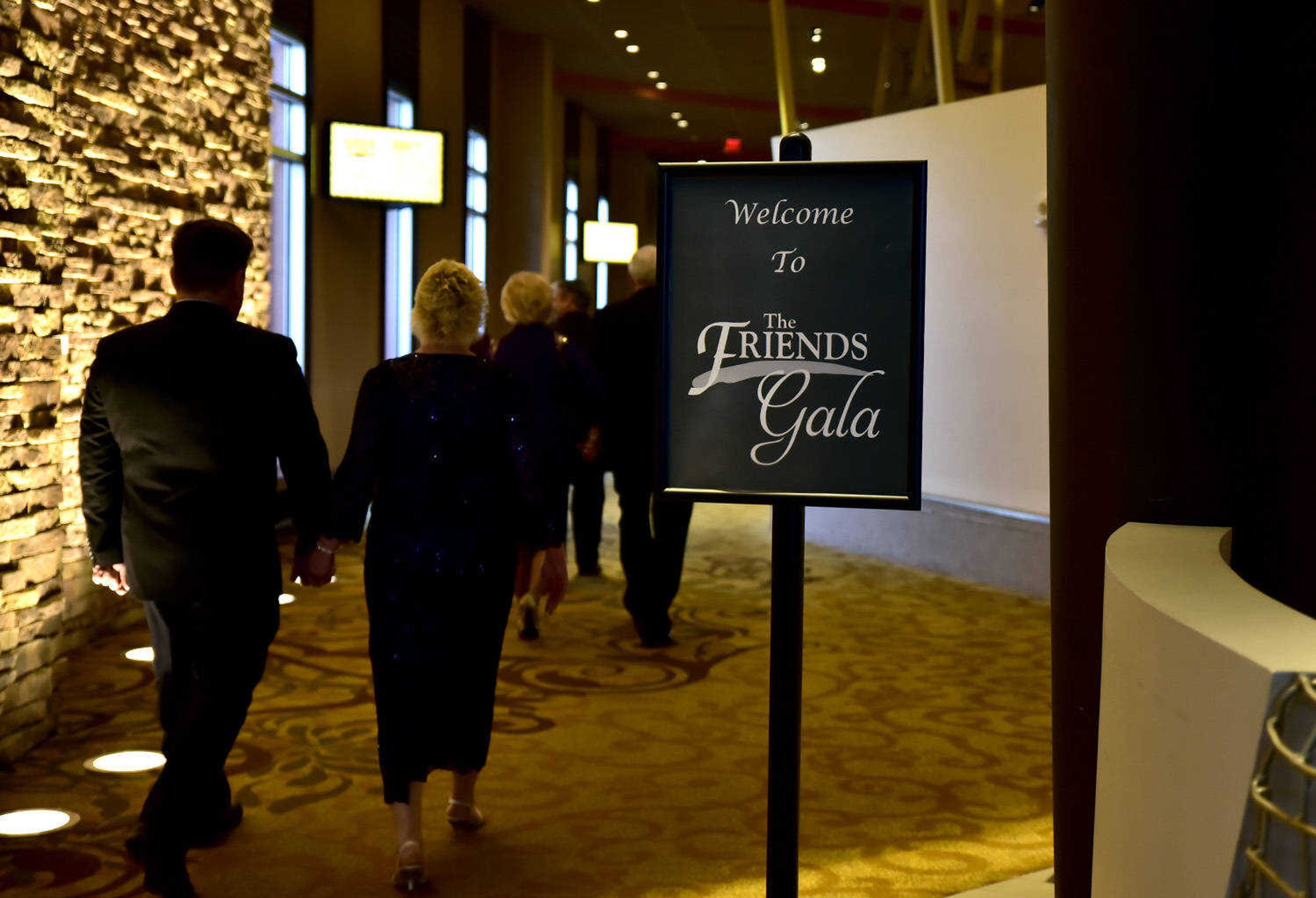 Guests arrive to the third annual Friends of Saint Francis Gala held at the Isle Casino on March 3, 2018, in Cape Girardeau.