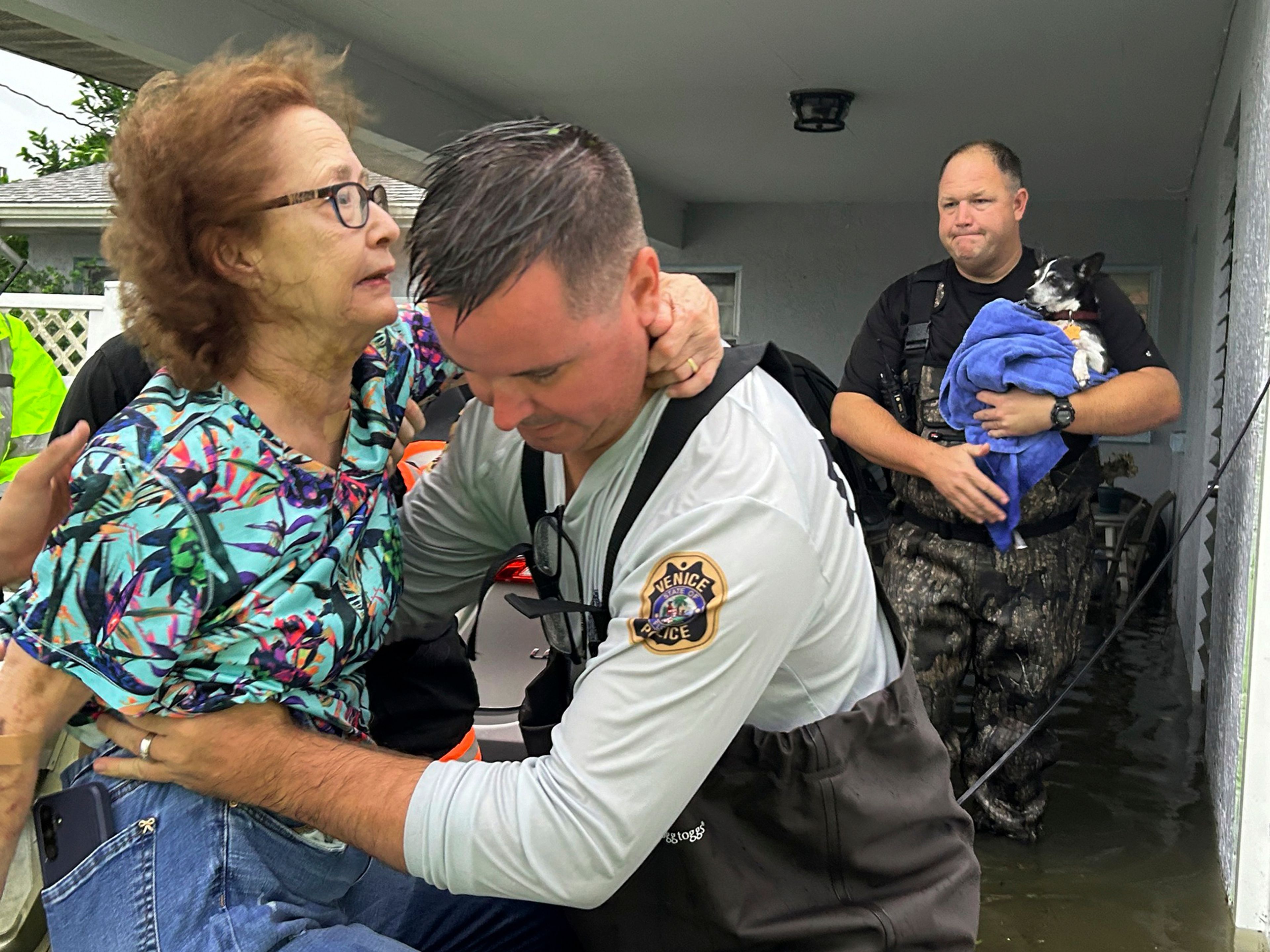 Rescue missions after Helene's flooding include dozens stranded on Tennessee hospital roof