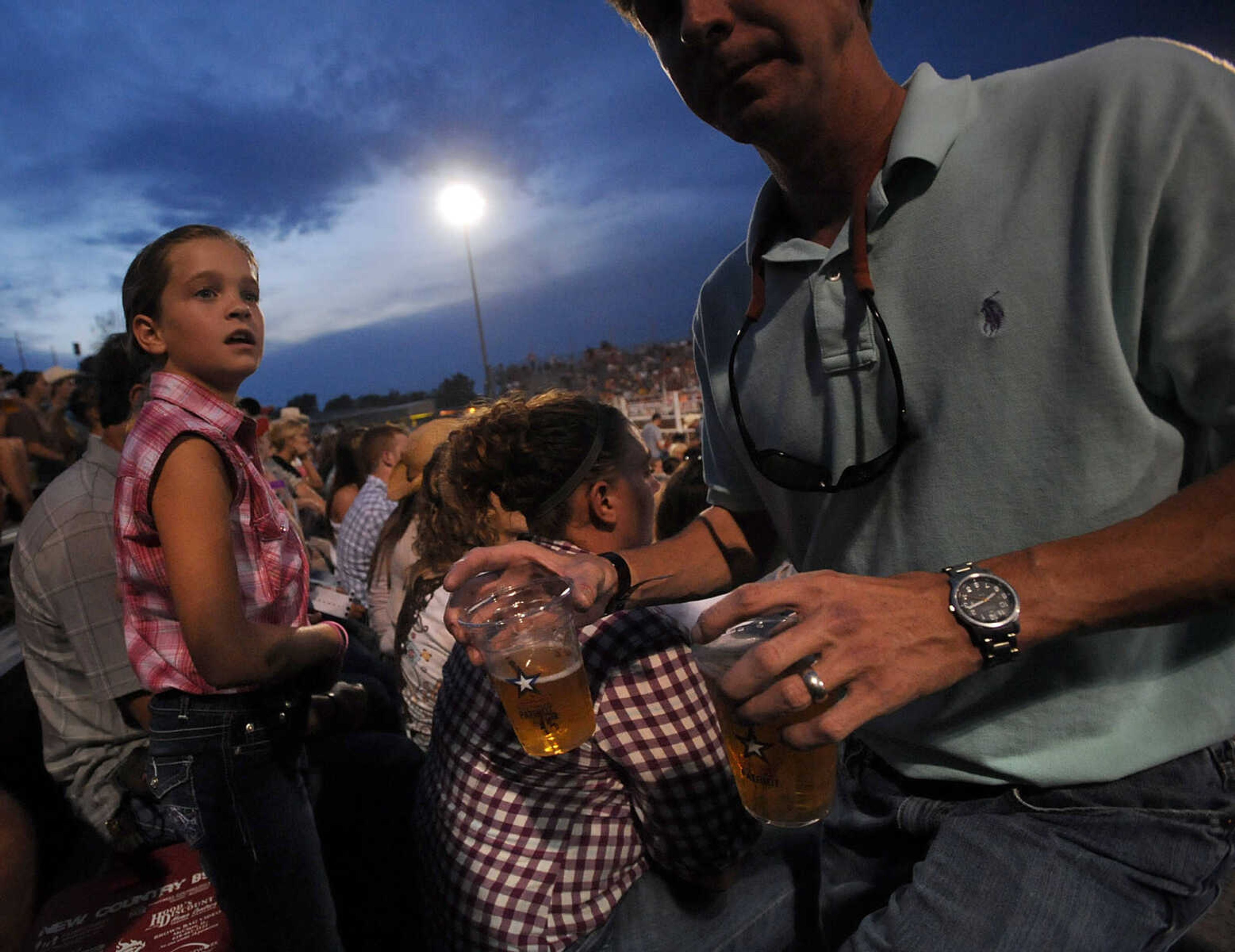 LAURA SIMON ~ lsimon@semissourian.com
The Jaycee Bootheel Rodeo Wednesday night, Aug. 8, 2012 in Sikeston, Mo.