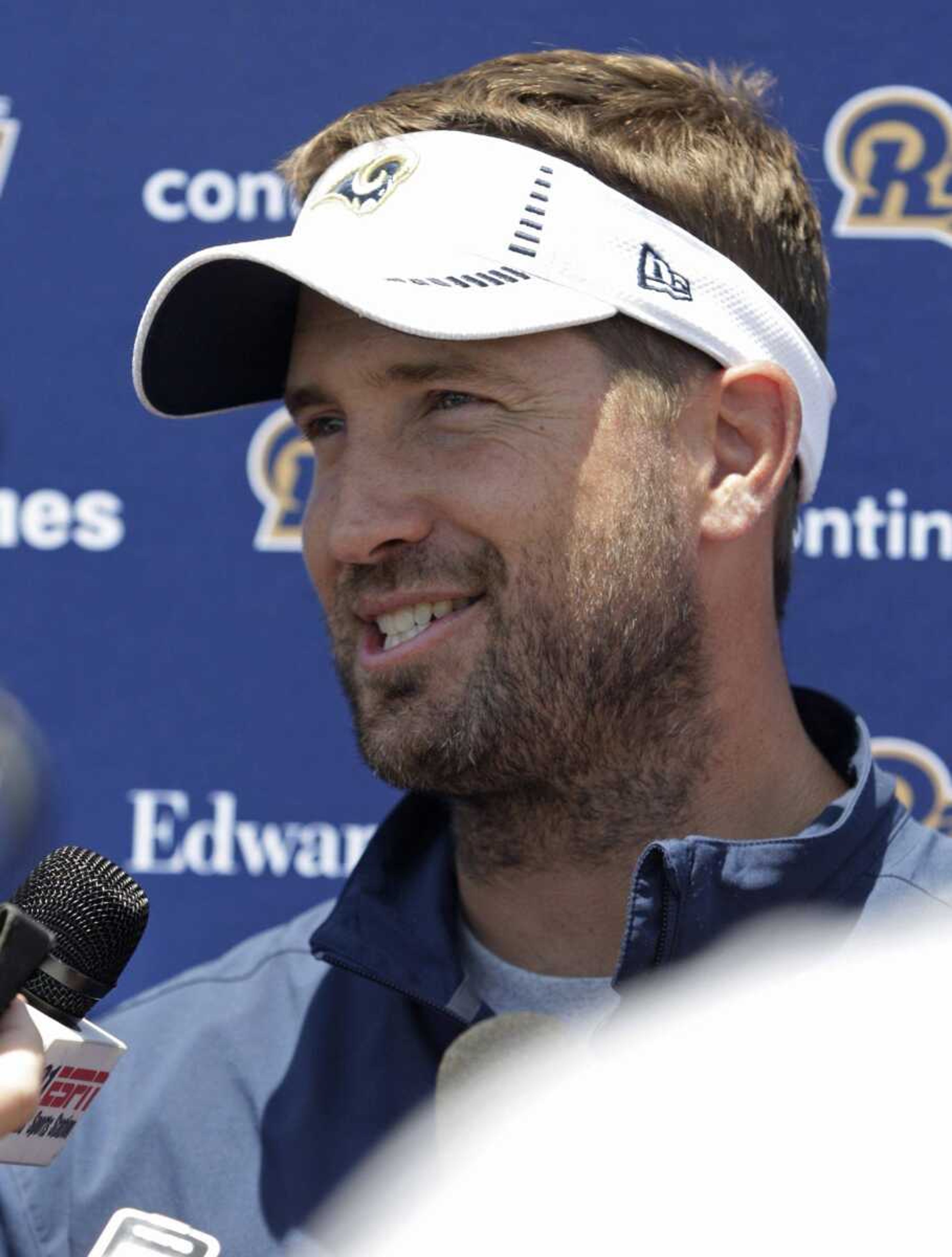 Rams offensive coordinator Brian Schottenheimer formerly held that position with the New York Jets. (Associated Press file)