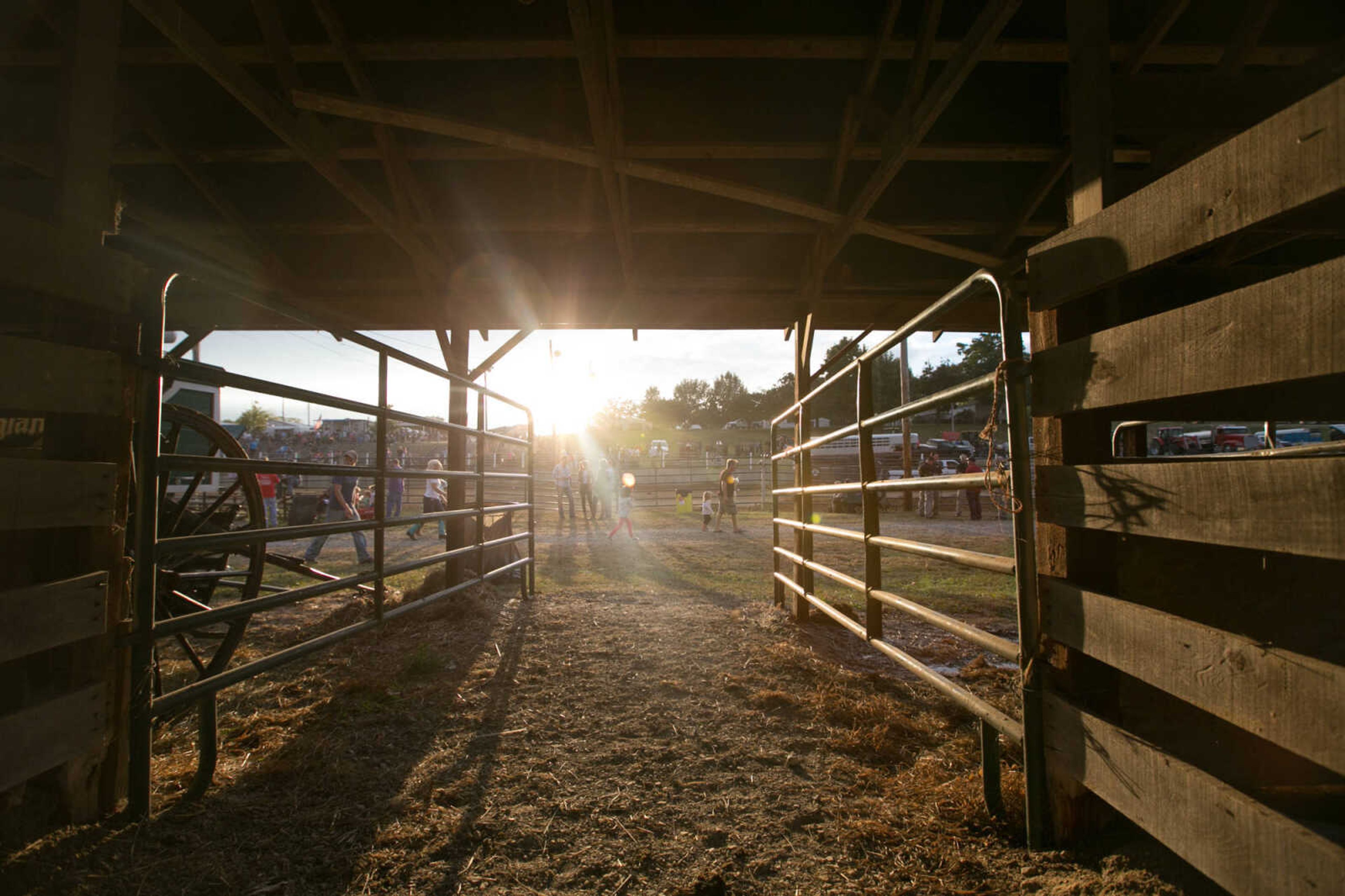 GLENN LANDBERG ~ glandberg@semissourian.com

The sun sets on the East Perry Community Fair Saturday, Sept. 26, 2015 in Altenburg, Missouri.