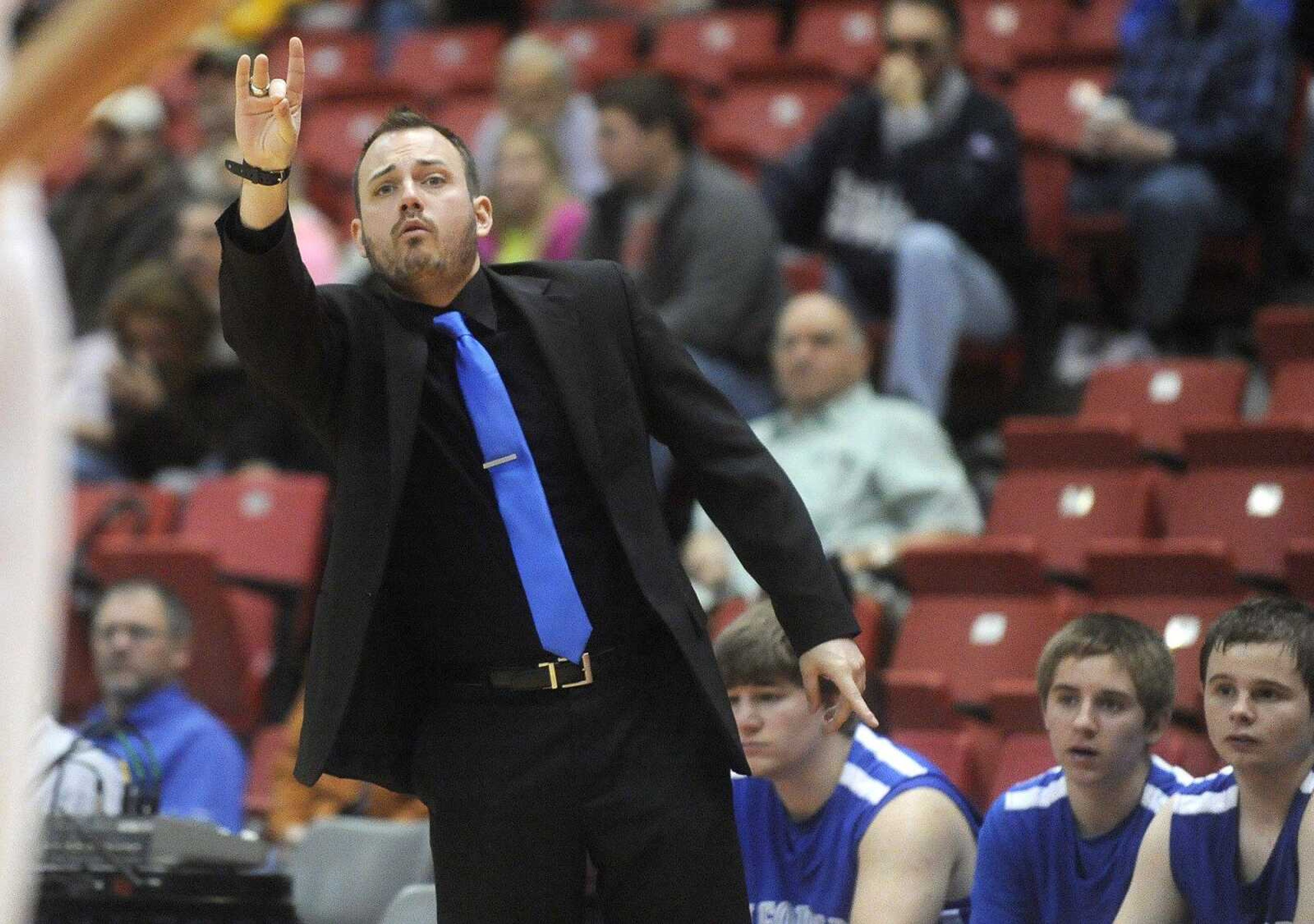 Leopold coach Corey Brownsberger returns to lead the Wildcats in his second season at the helm. (Southeast Missourian file)