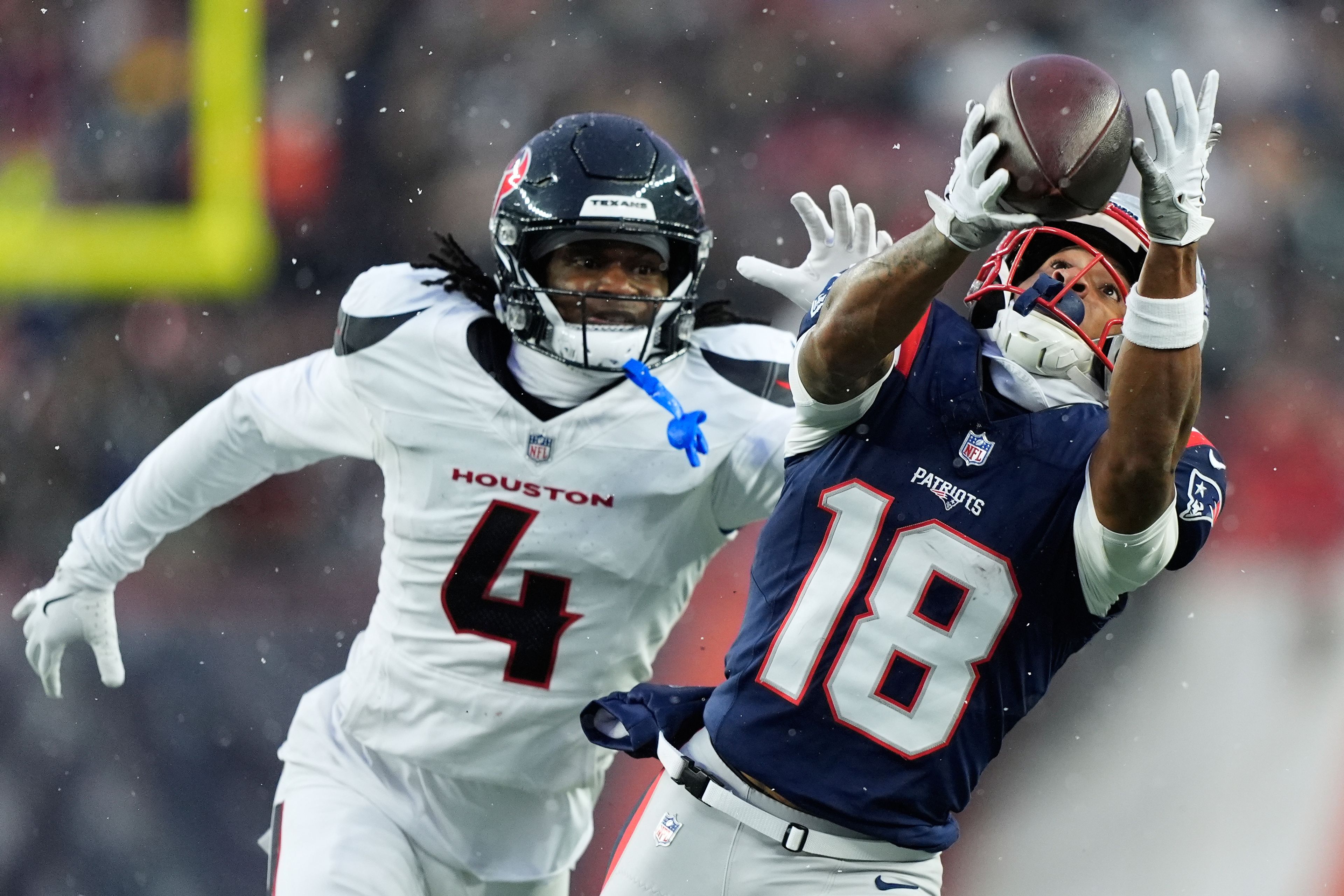 Maye throws 3 TD passes, Stroud has 4 INTs as Patriots top Texans 28-1...