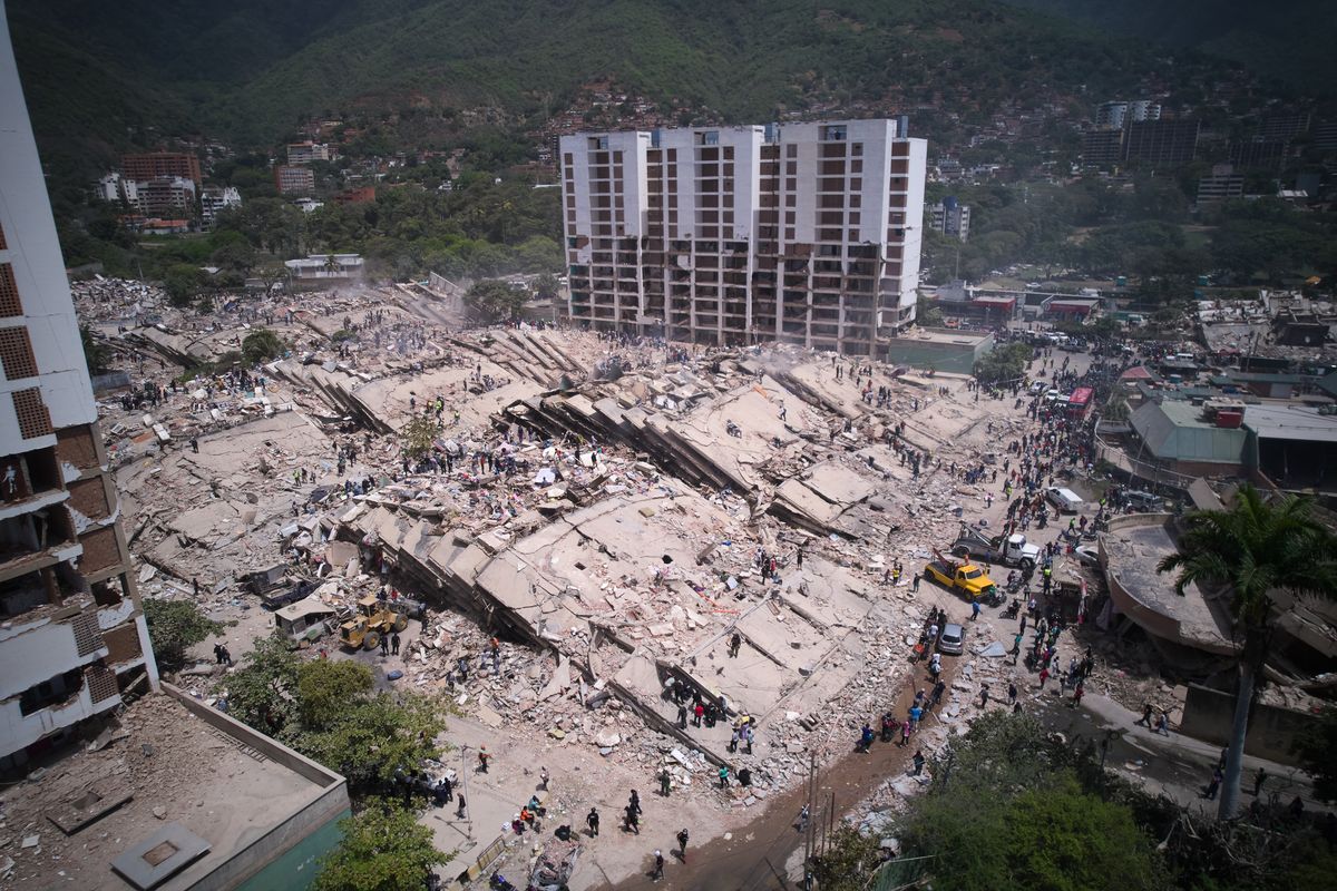 Crucial window for rescuing survivors narrows as Venezuela e...