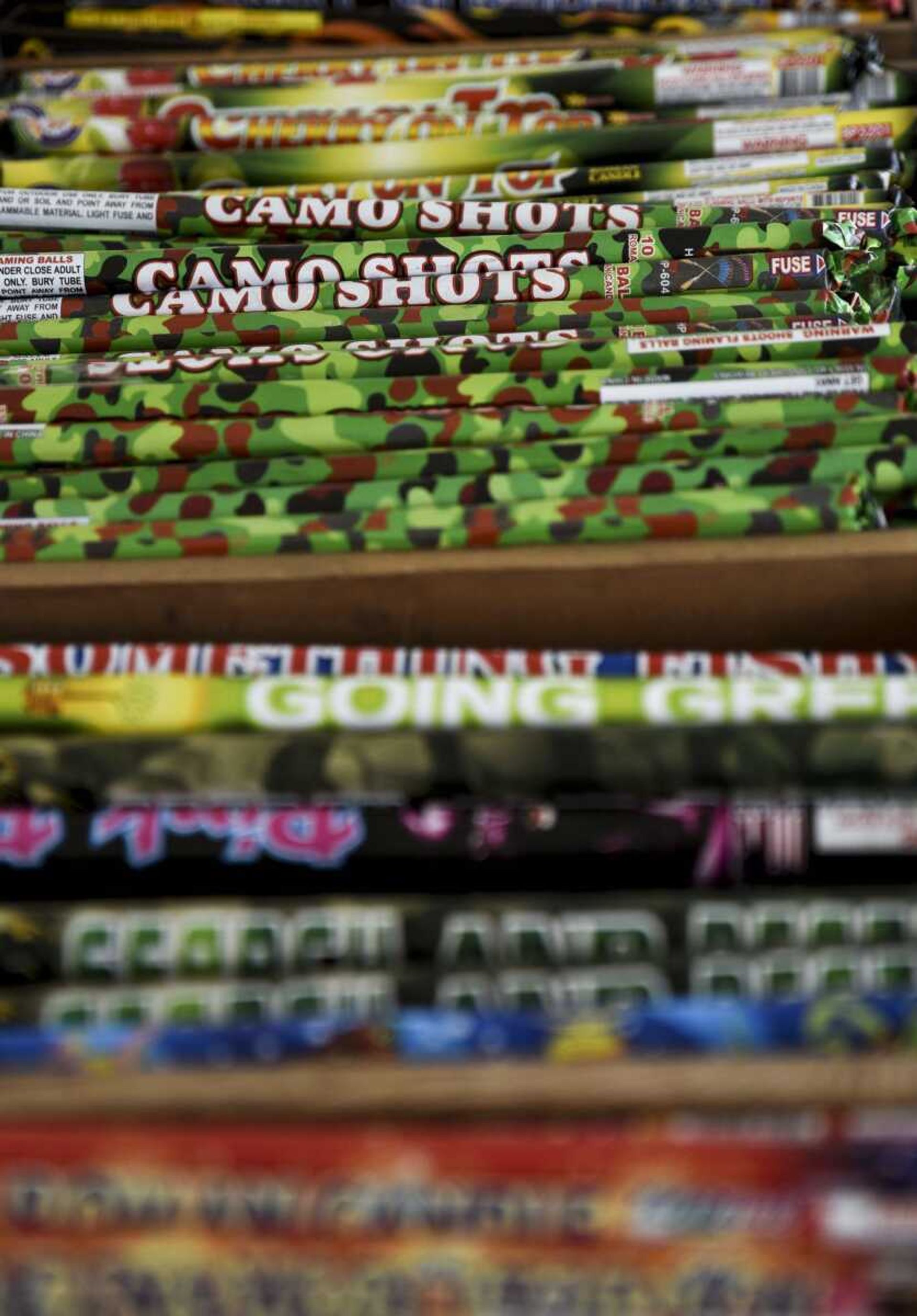 Fireworks for sale at Hoffman Family Fireworks on Friday in Cape Girardeau.