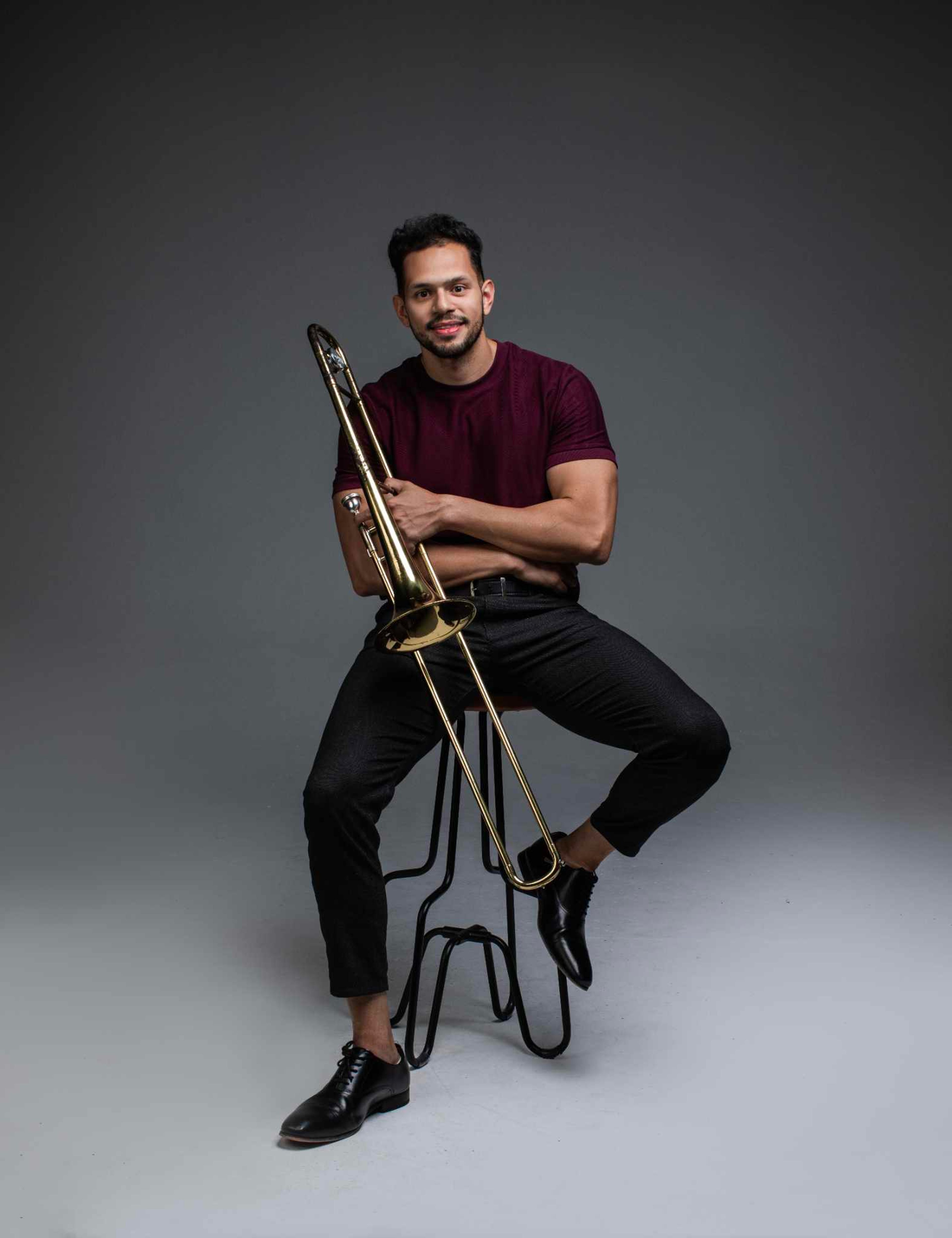  Brazilian trombonist Felipe Brito will be performing his debut album, "Não Deixe para Amanhã" at Scout Hall on Saturday, Aug. 24 . 