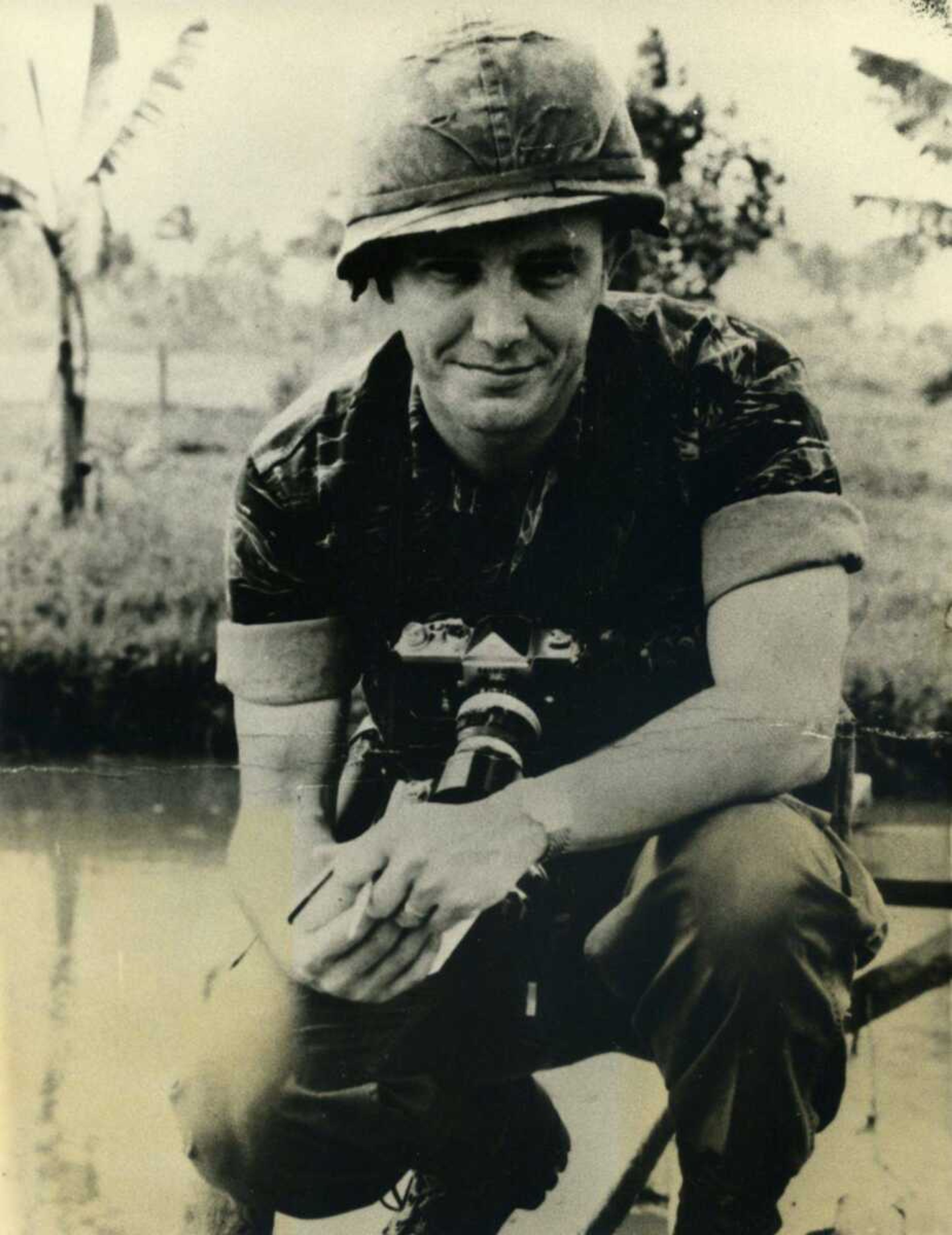 Dan Coggin on assignment, circa 1971. (Submitted)