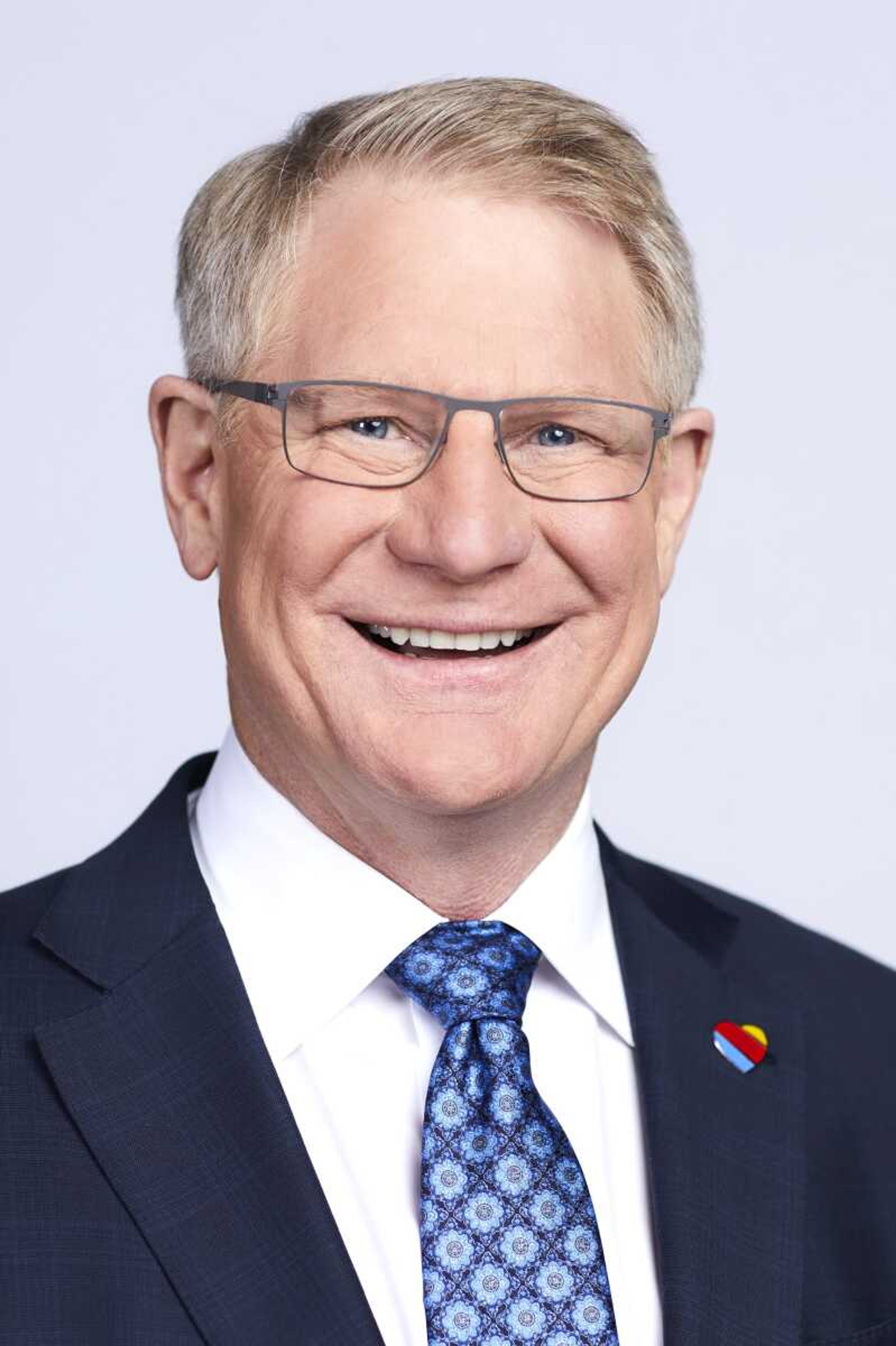 Mike Van de Ven, new president of Southwest Airlines.