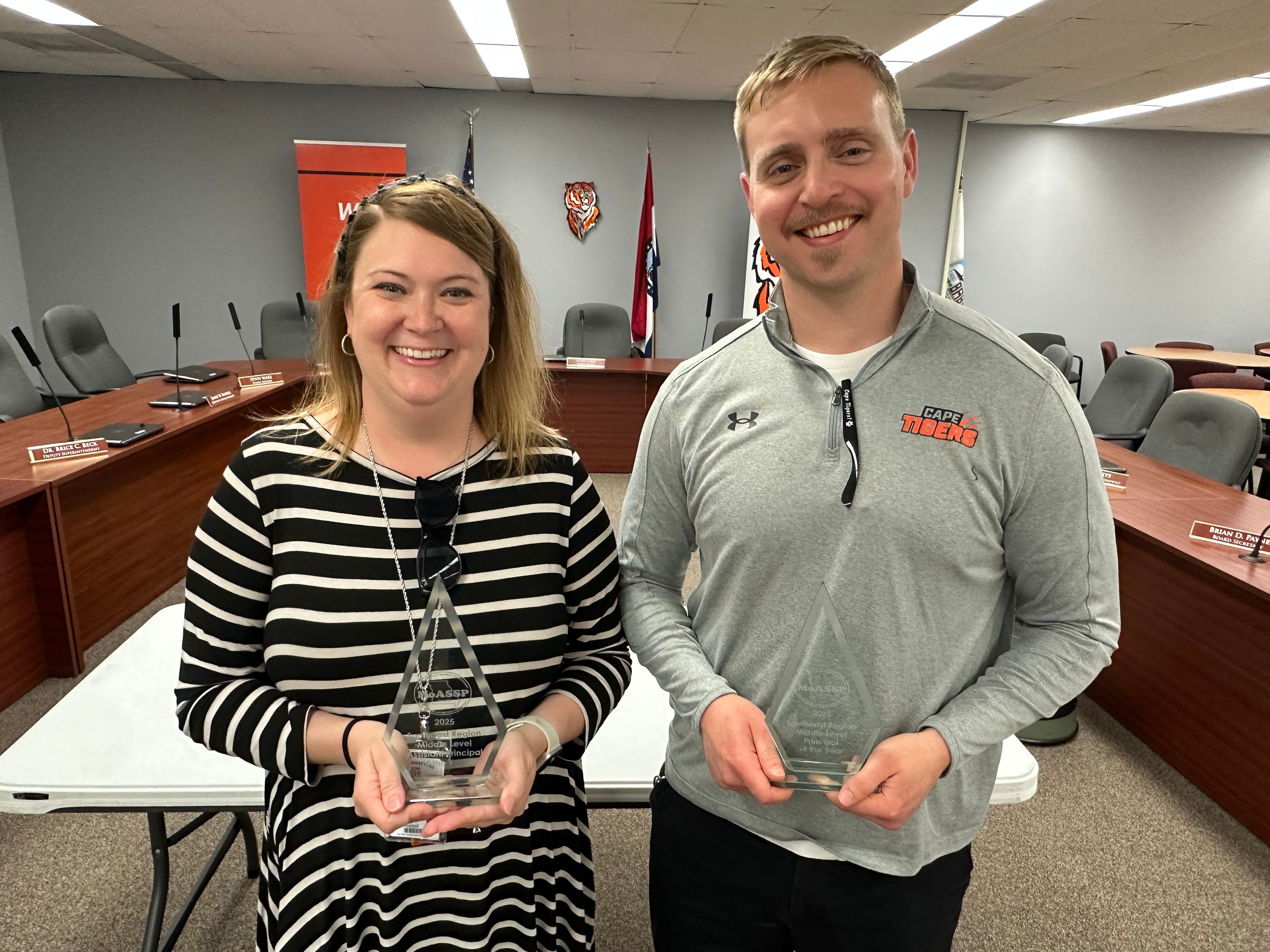 Southeast Missouri Association of Secondary School Principals recognizes excellence at Cape junior high