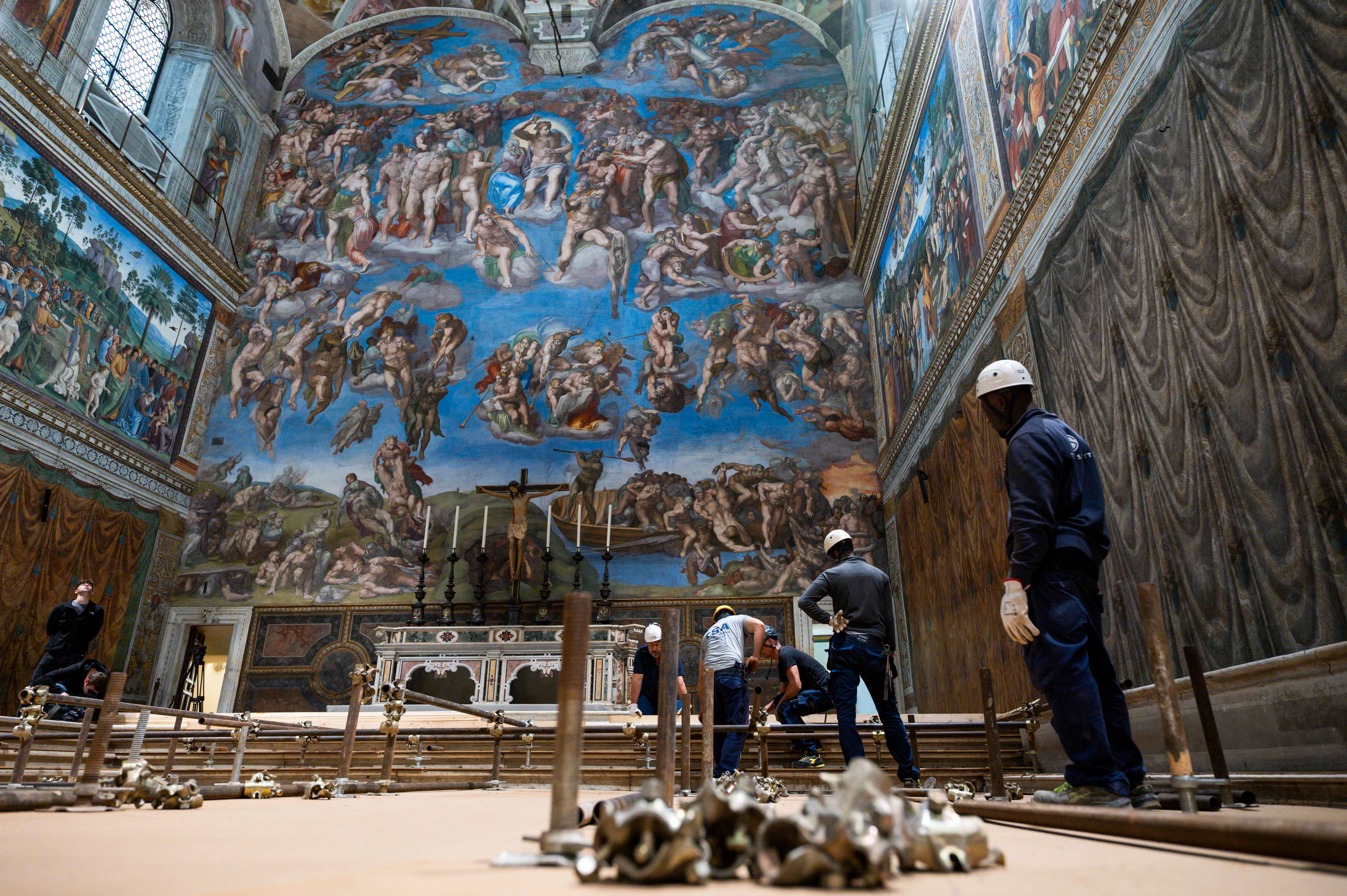 Ahead of the conclave, the Vatican staff is to be sworn to secrecy under threat of excommunication