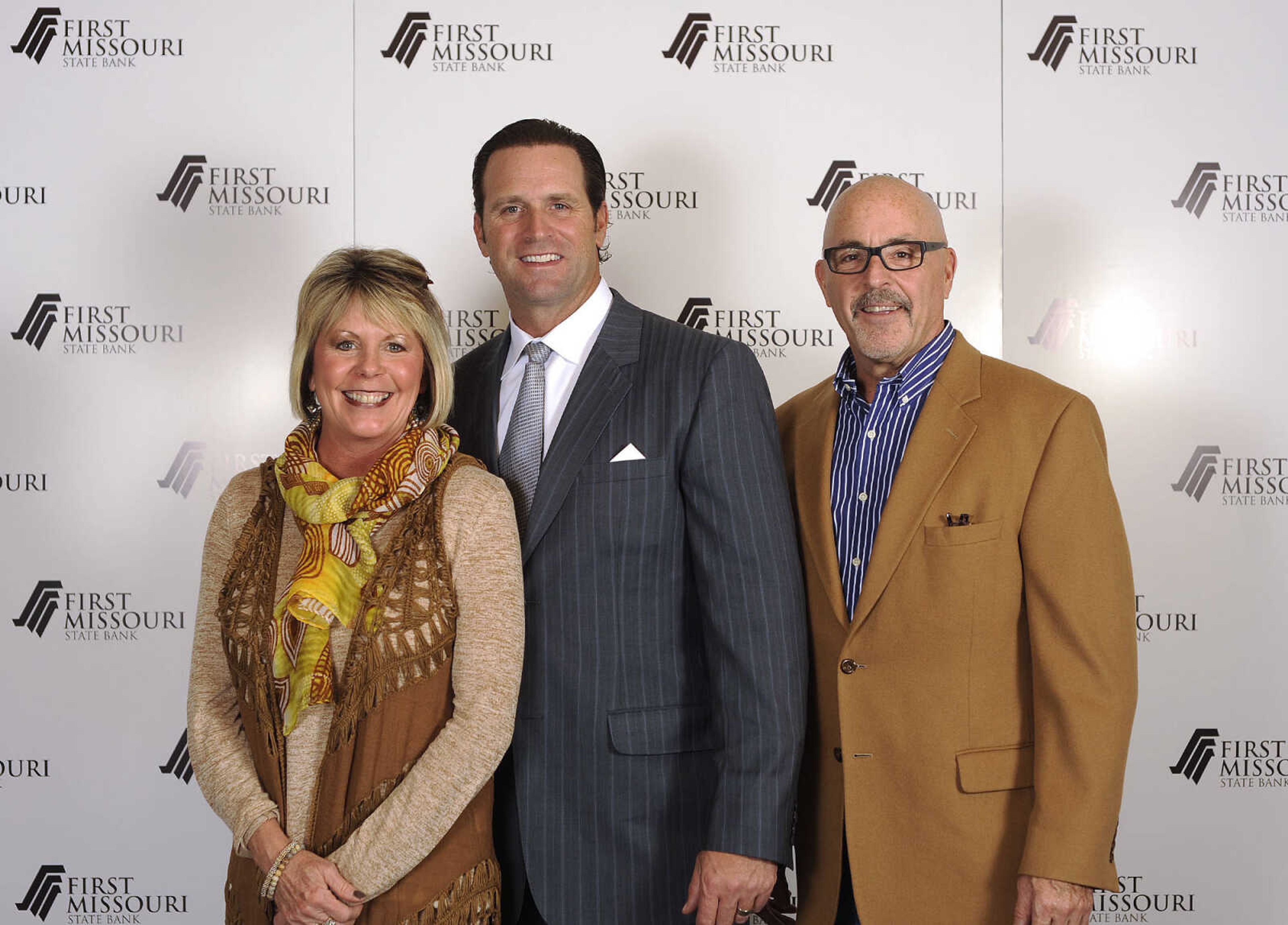 LAURA SIMON ~ lsimon@semissourian.com

Mike Matheny, manager of the St. Louis Cardinals, poses with fans during a VIP reception, Wednesday, Dec. 2, 2015, at Southeast Missouri State University's River Campus. "The State of Cardinals Nation" was presented by First Missouri State Bank.