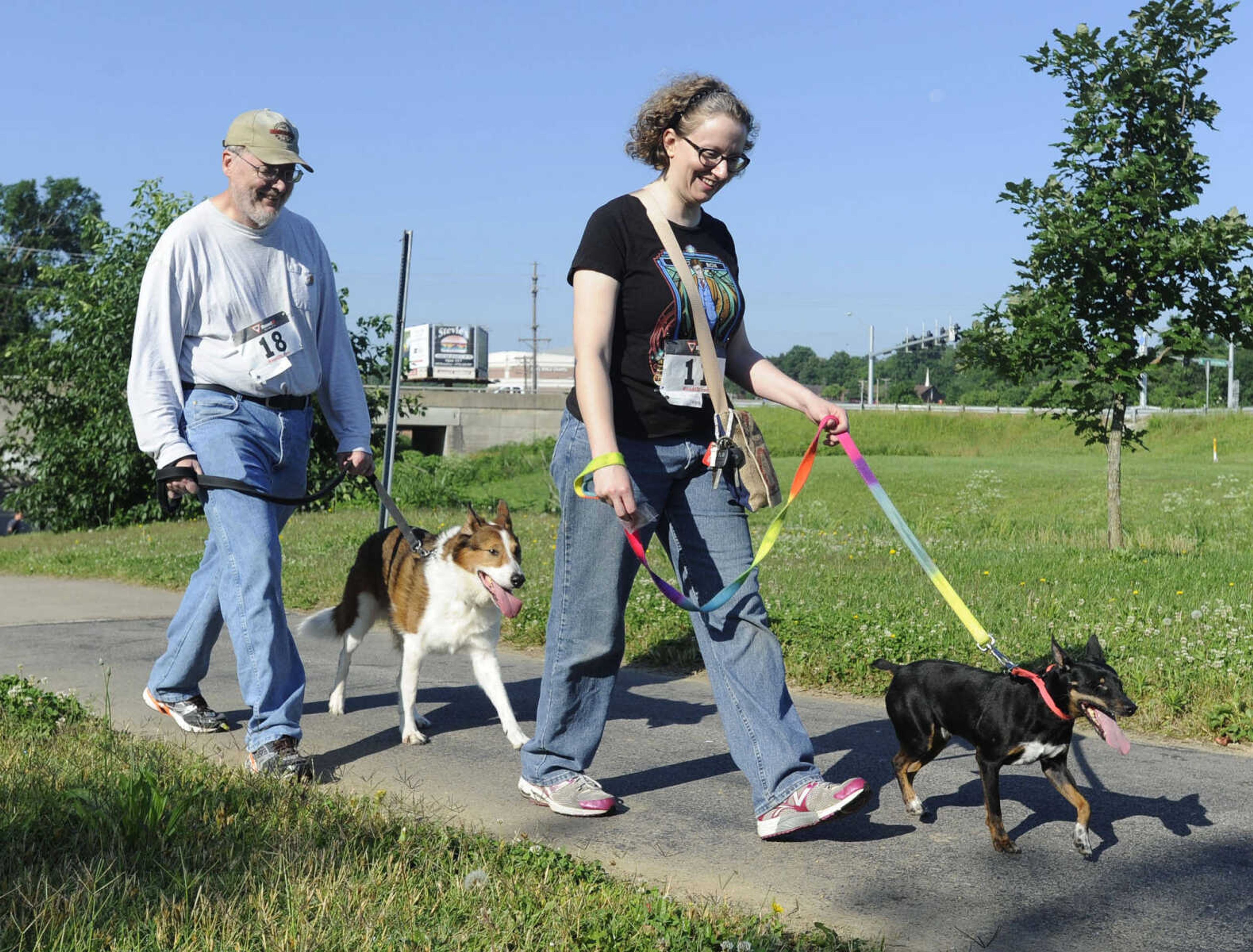 Furry 5K and one-mile Fun Walk Saturday, June 6, 2015 in Cape Girardeau.