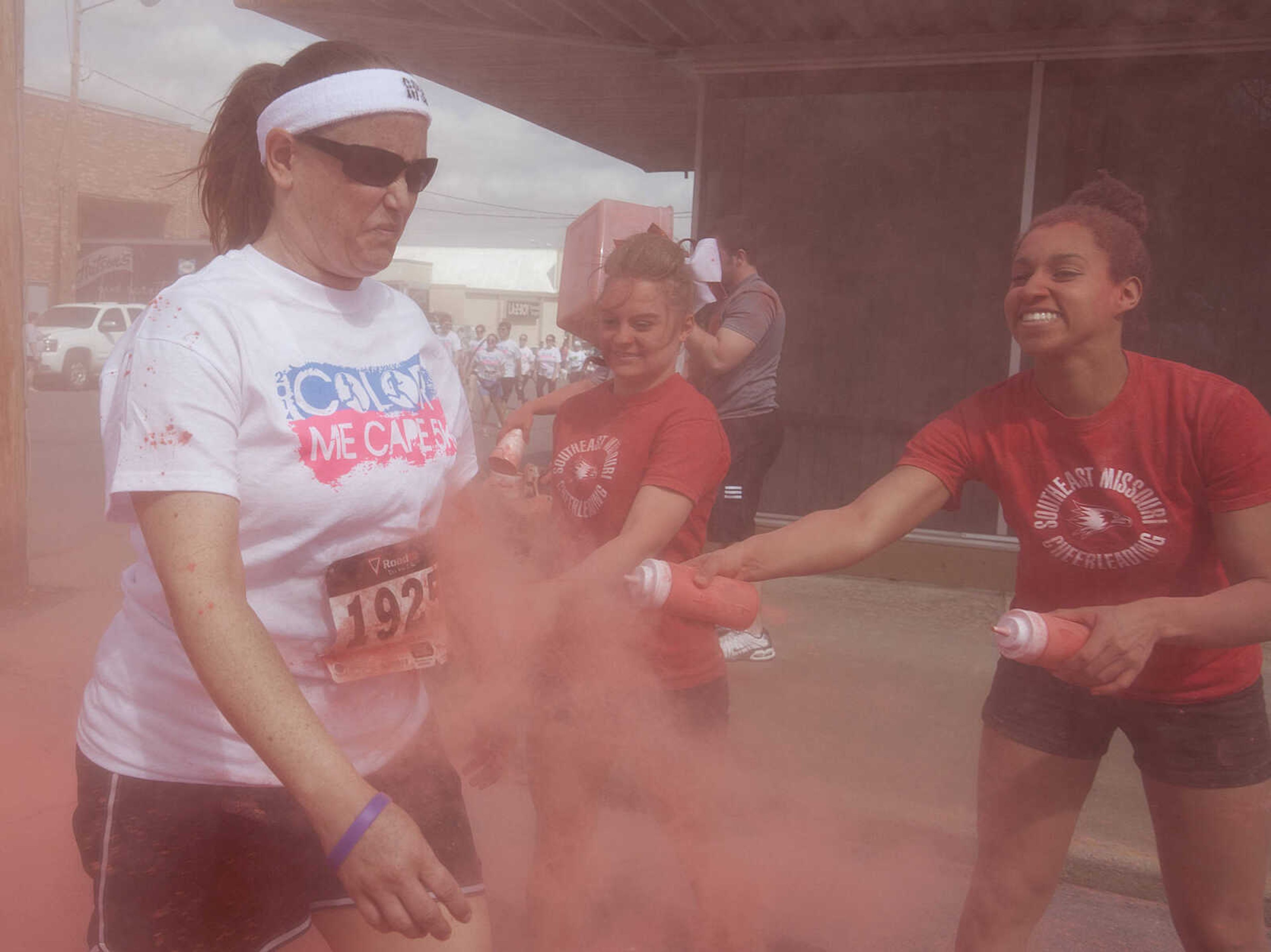 ADAM VOGLER ~ avogler@semissourian.com
The Color Me Cape 5k Saturday, April 12, in Cape Girardeau.