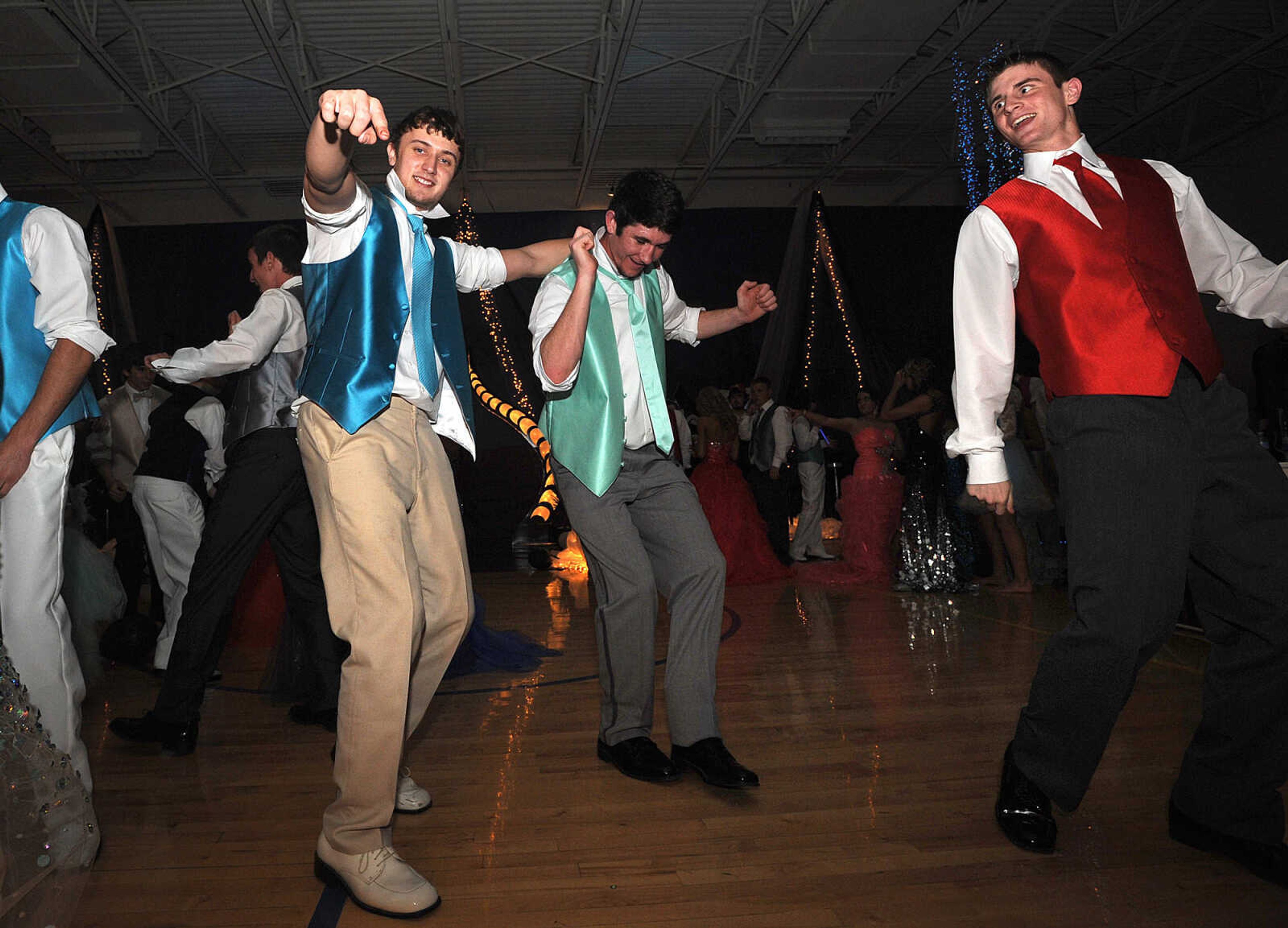 LAURA SIMON ~ lsimon@semissourian.com

Oran High School held its prom Saturday night, April 12, 2014, inside the school's gymnasium.