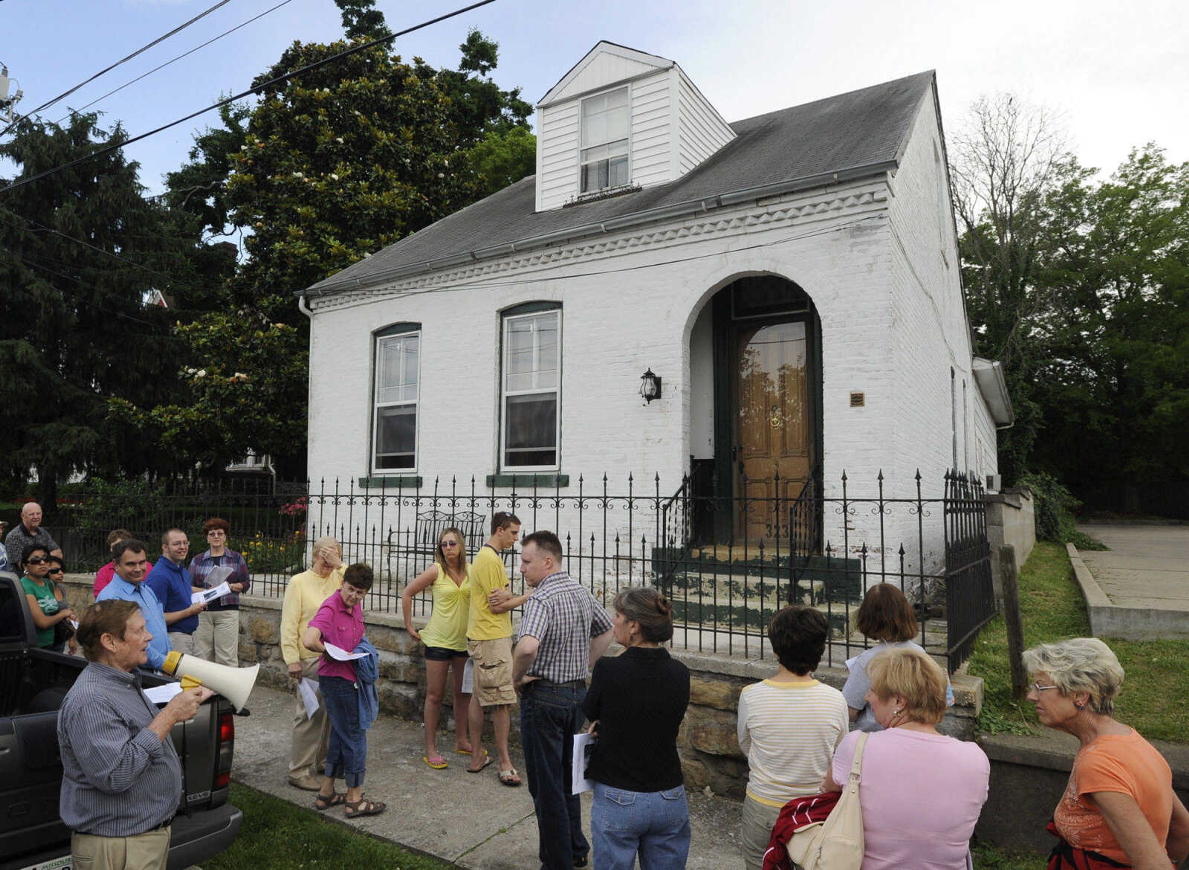 The Judith Ann Crow House, 323 Themis, is thought to have been built sometime around 1864. One of the earlier known owners of this property is Uriah Brock, who was the only known Revolutionary War veteran to live in the city of Cape Girardeau. The property was listed on the National Register of Historic Places on June 27, 1997.