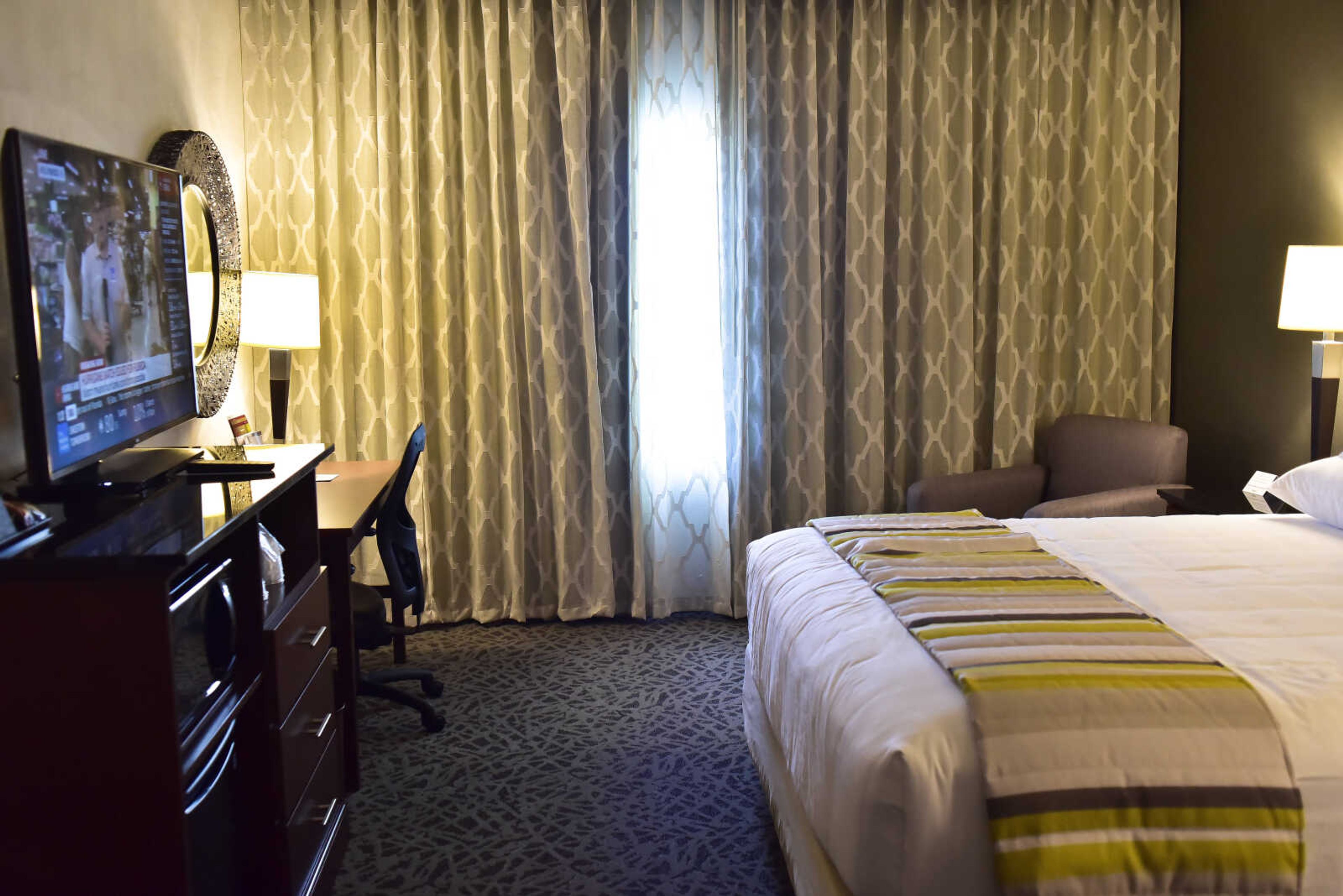 A tour of a room on the 8th floor at the Drury Plaza Hotel Cape Girardeau Conference Center Thursday, Sept. 7, 2017 in Cape Girardeau.