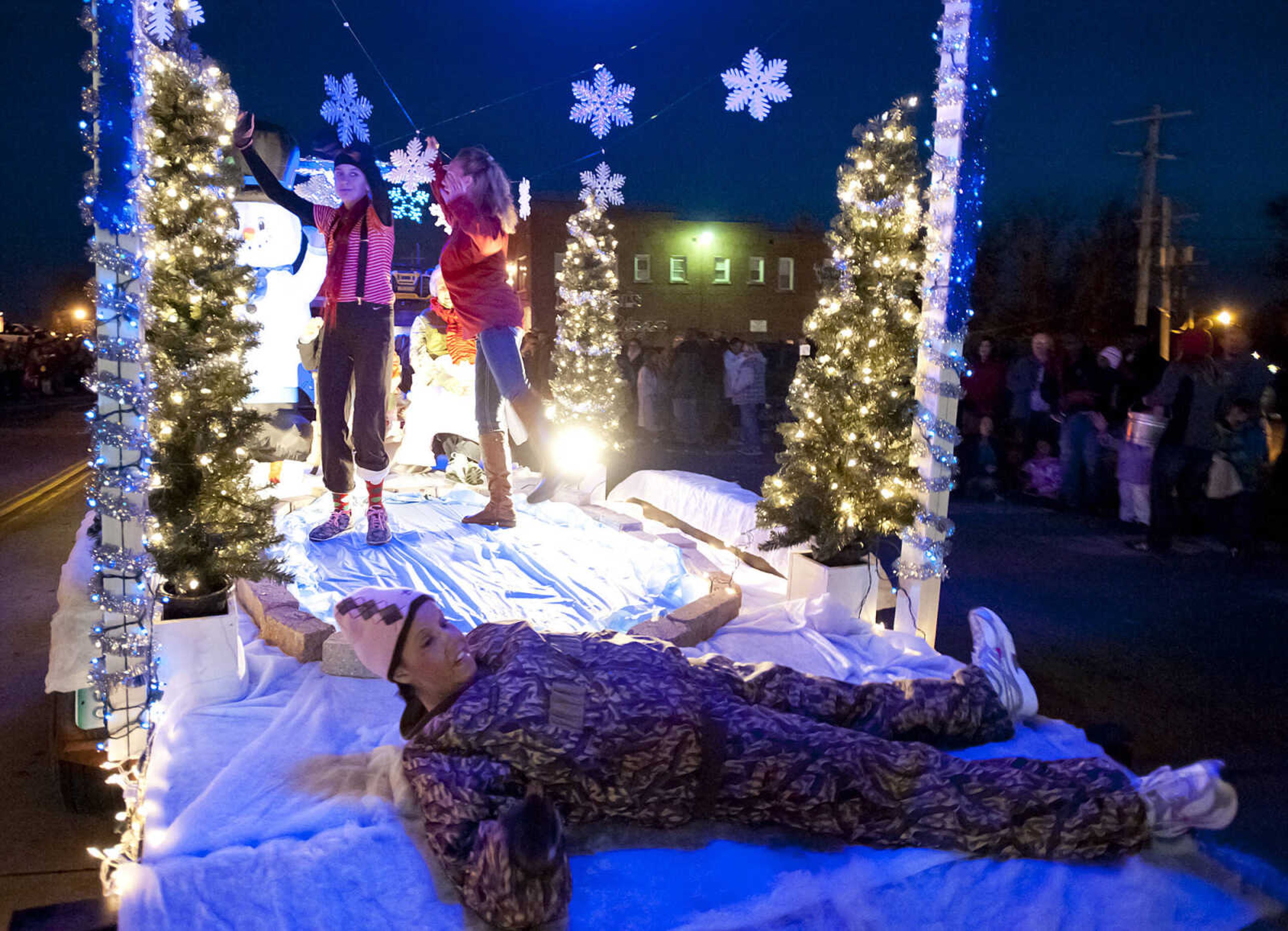 The 22nd Annual Parade of Lights Sunday, Dec. 1, in Cape Girardeau. The parade started at Capaha Park making its way down Broadway and Main Street. The theme for this year's parade was ŇChristmas Fun for Everyone.Ó