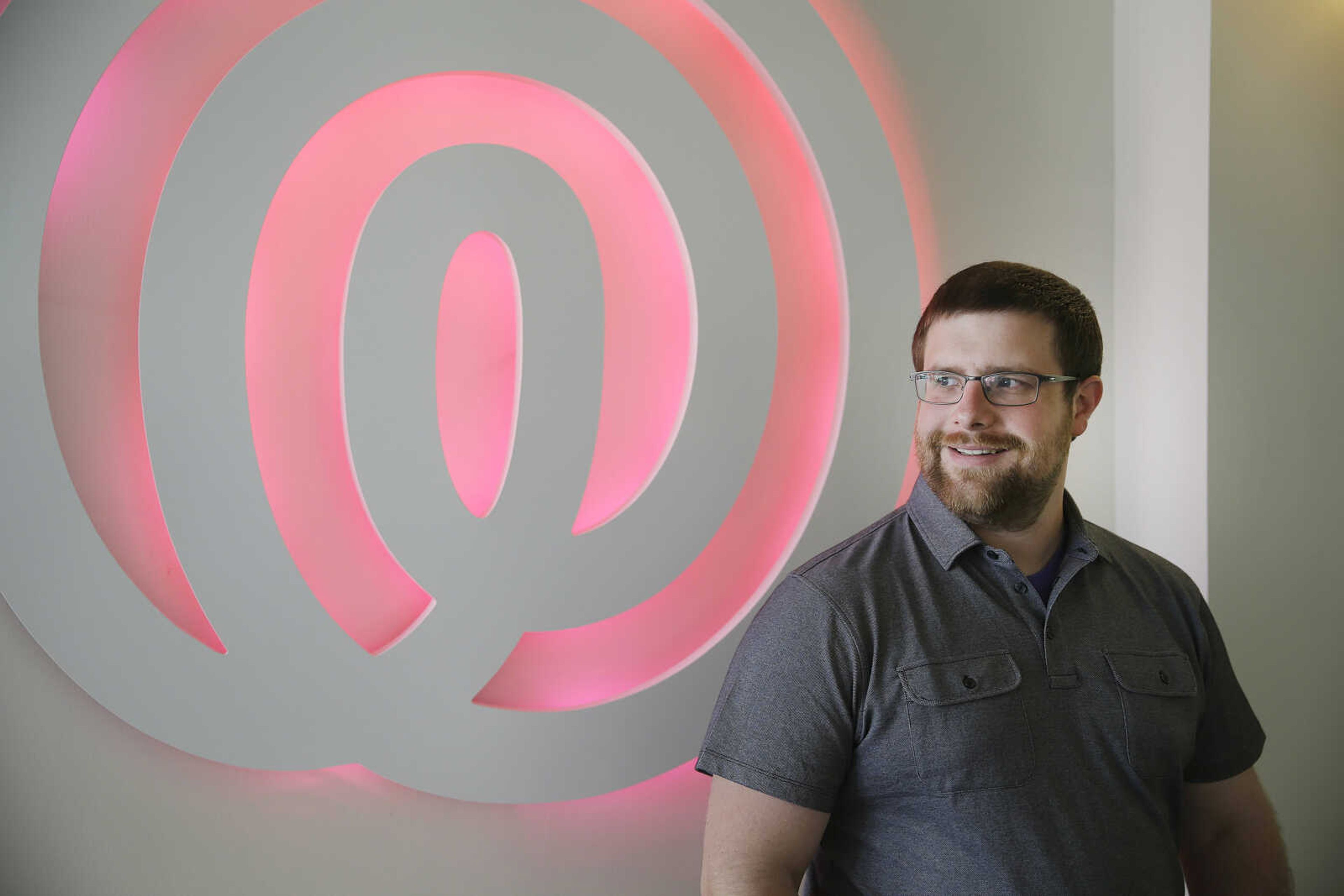 Life360 co-founder and president Alex Haro poses for a photo at his company headquarters Tuesday in San Francisco. (Eric Risberg ~ Associated Press)