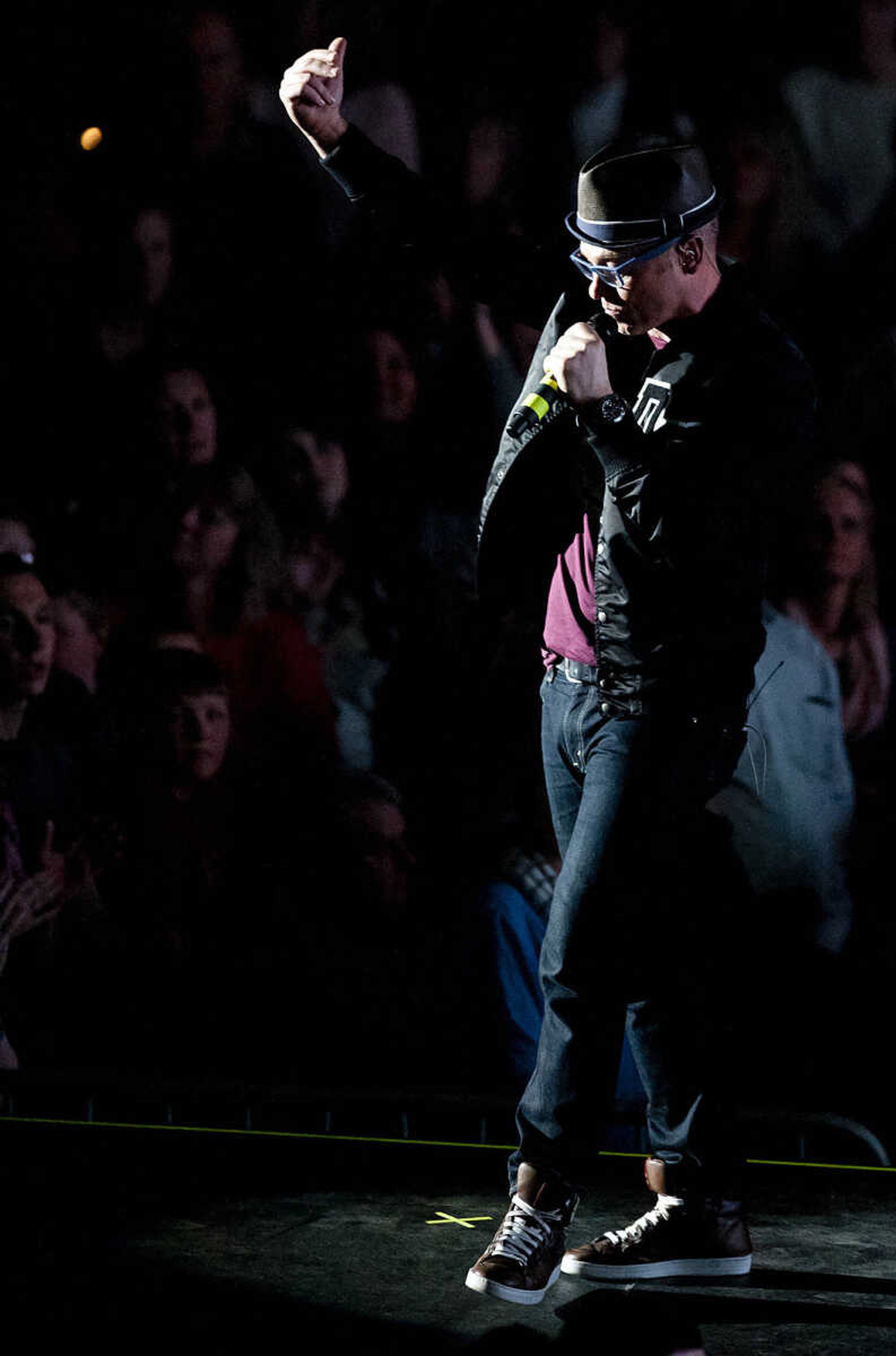 TobyMac performs as part of the Hits Deep Tour Friday, Dec. 13, at the Show Me Center in Cape Girardeau. The Christian rapper, whose given name is Toby McKeehan, has sold 11 million  albums and won six Grammy awards in his career.