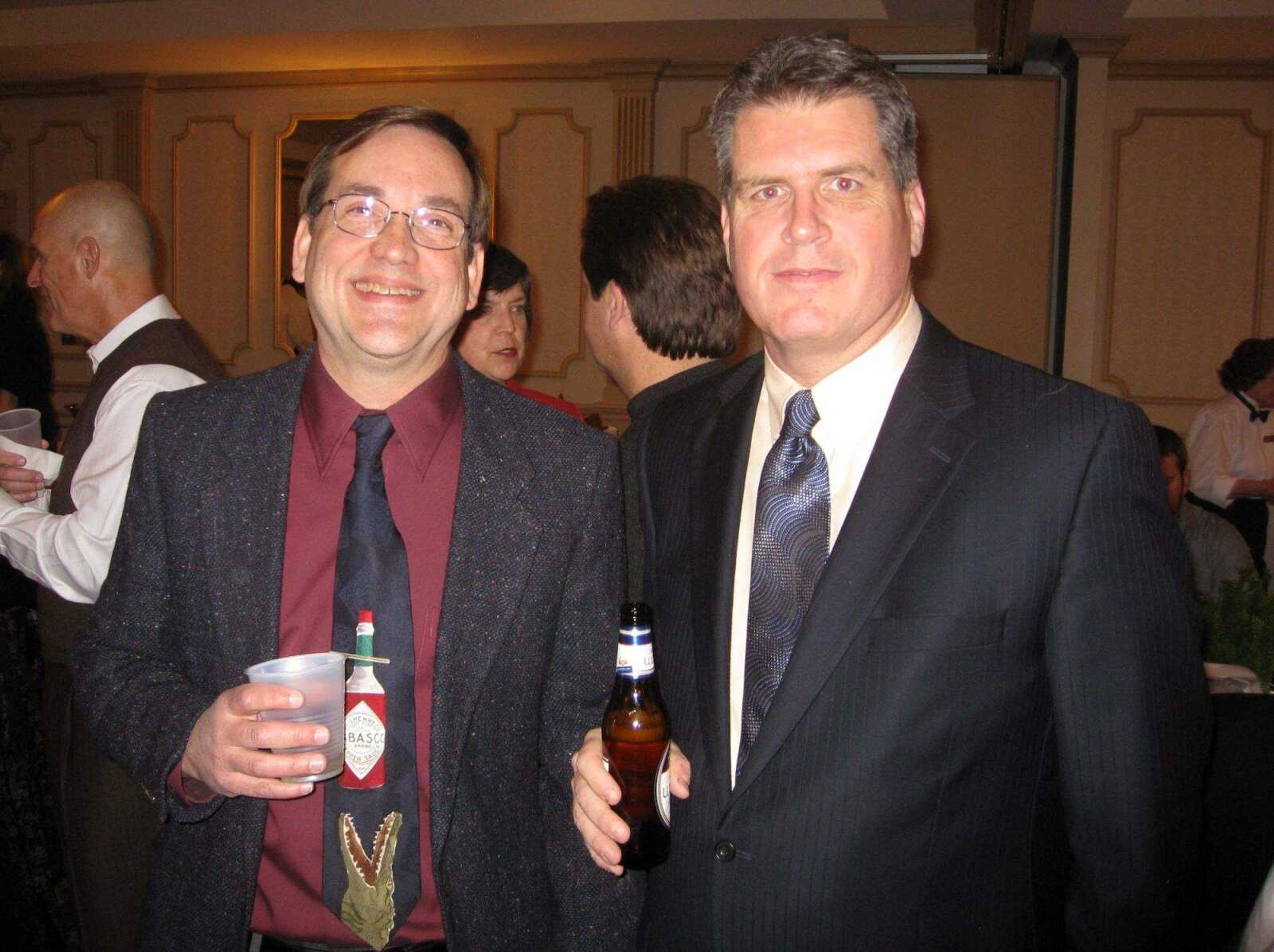 Mark Bliss, left, and Jay Wolz, Southeast Hospital