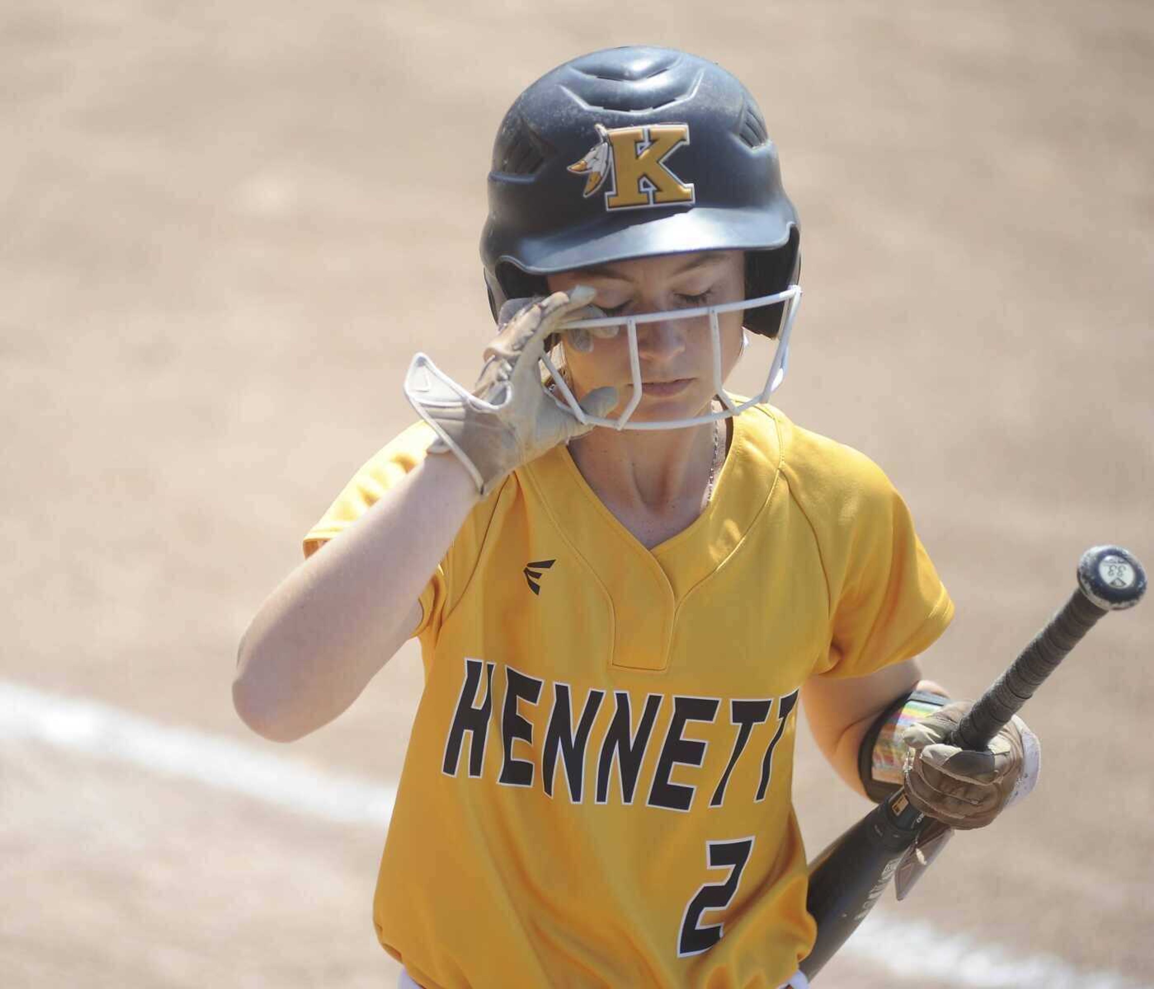 Kennett Lady Indian Lauren Barton at the MSHSAA C2 Final game at Springfield.