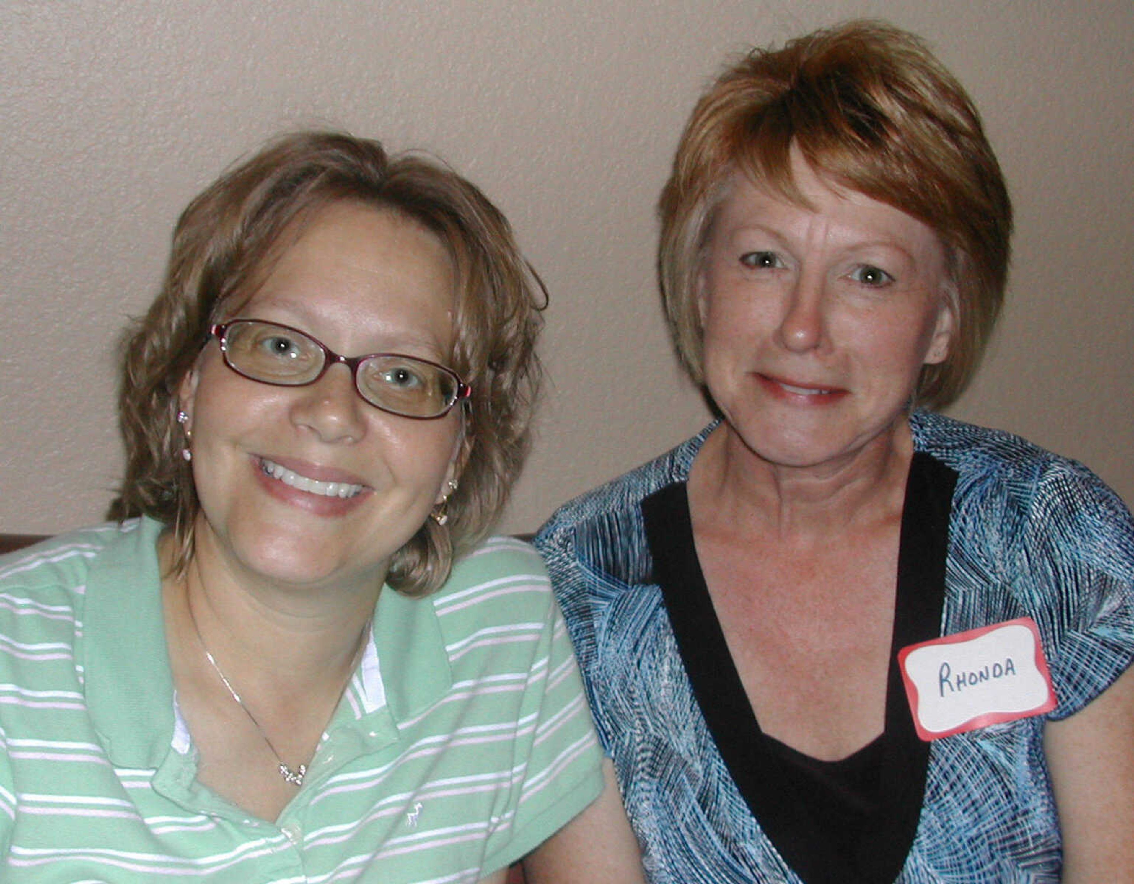 Brenda Shipman and Rhonda Wessel