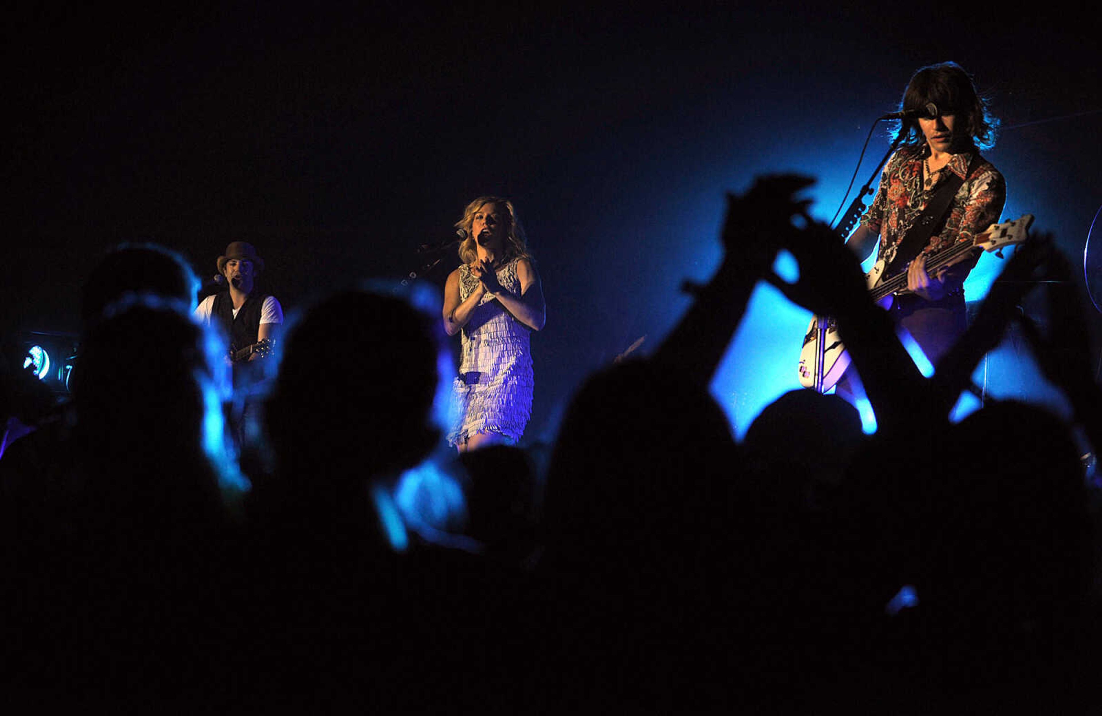 LAURA SIMON ~ lsimon@semissourian.com
The Band Perry closes out the Sikeston Bootheel Rodeo Wednesday night, Aug. 8, 2012.