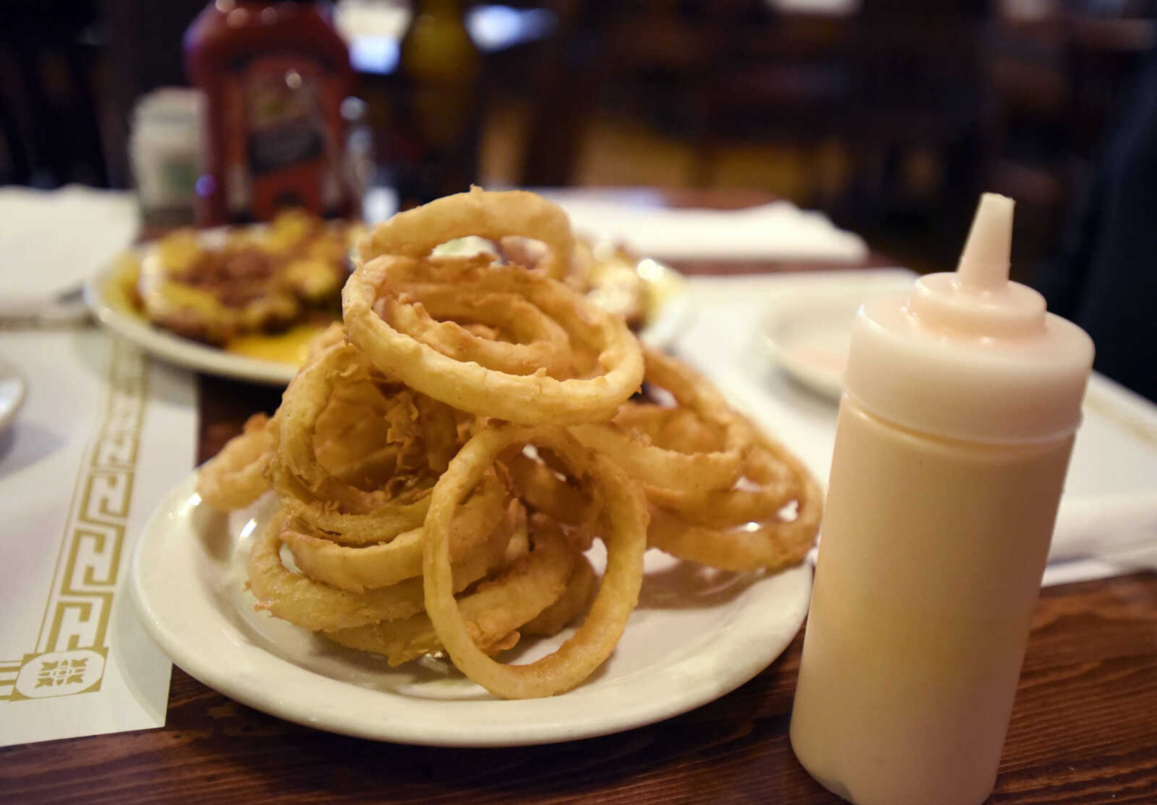 The Anvil in St. Genevieve is famous for its onion rings, as seen on Friday, March 17, 2017.