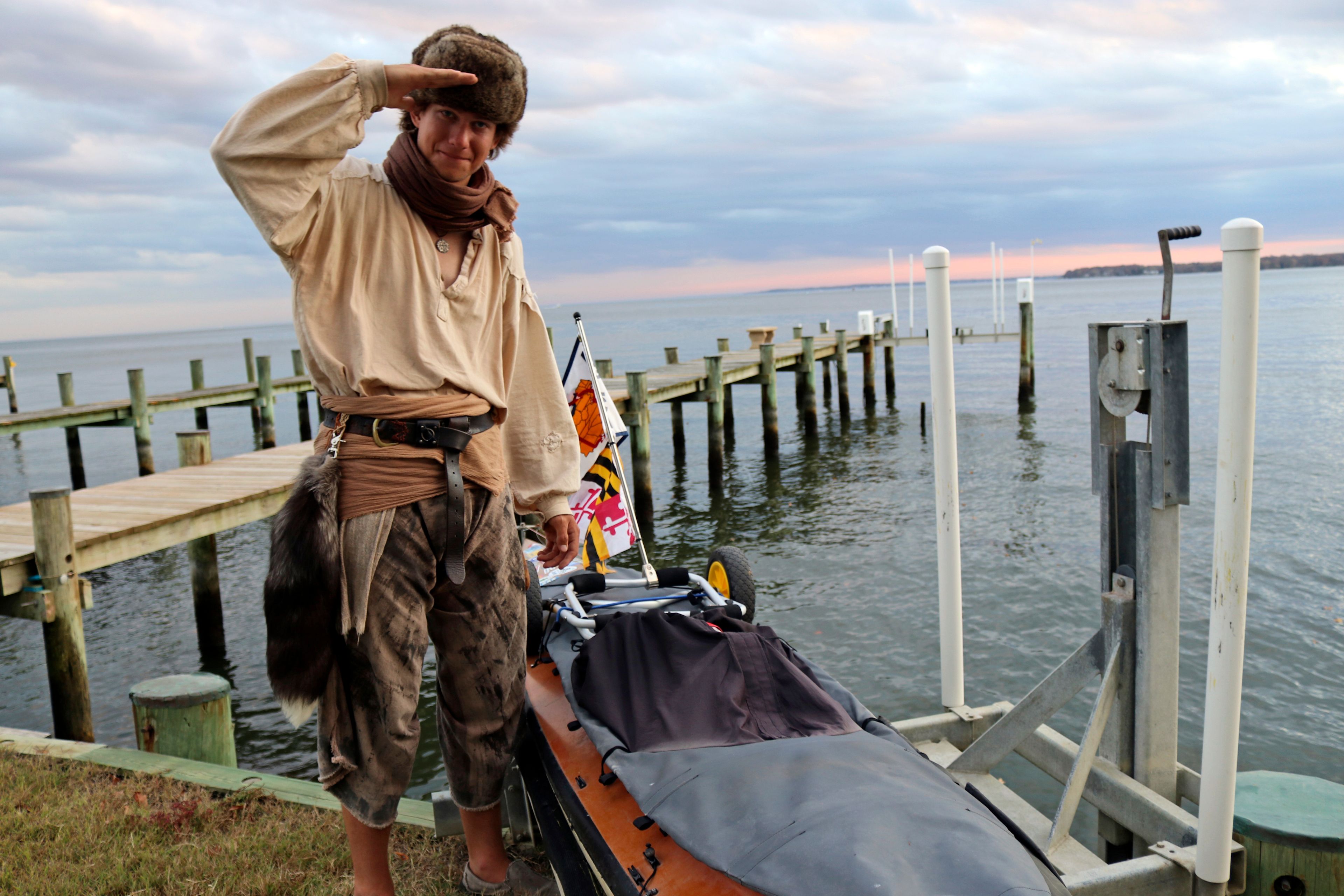 Canoeist is paddling the 6,000-mile Great Loop out of gratitude for life