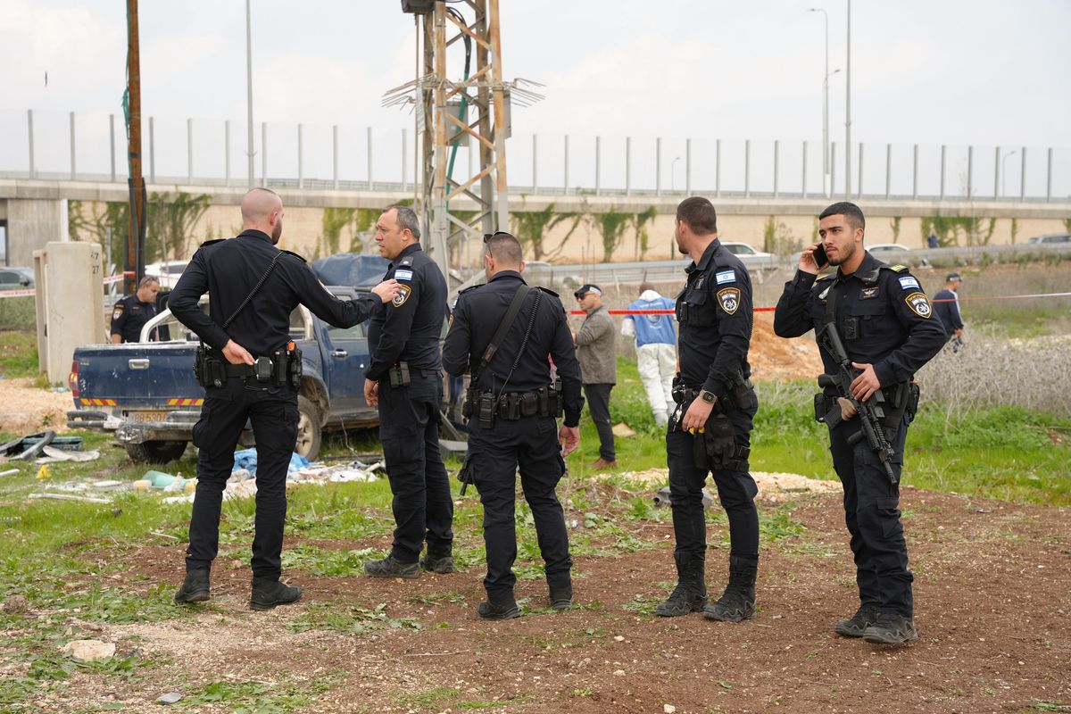 Palestinian man kills 2 in car-ramming and stabbing attack i...