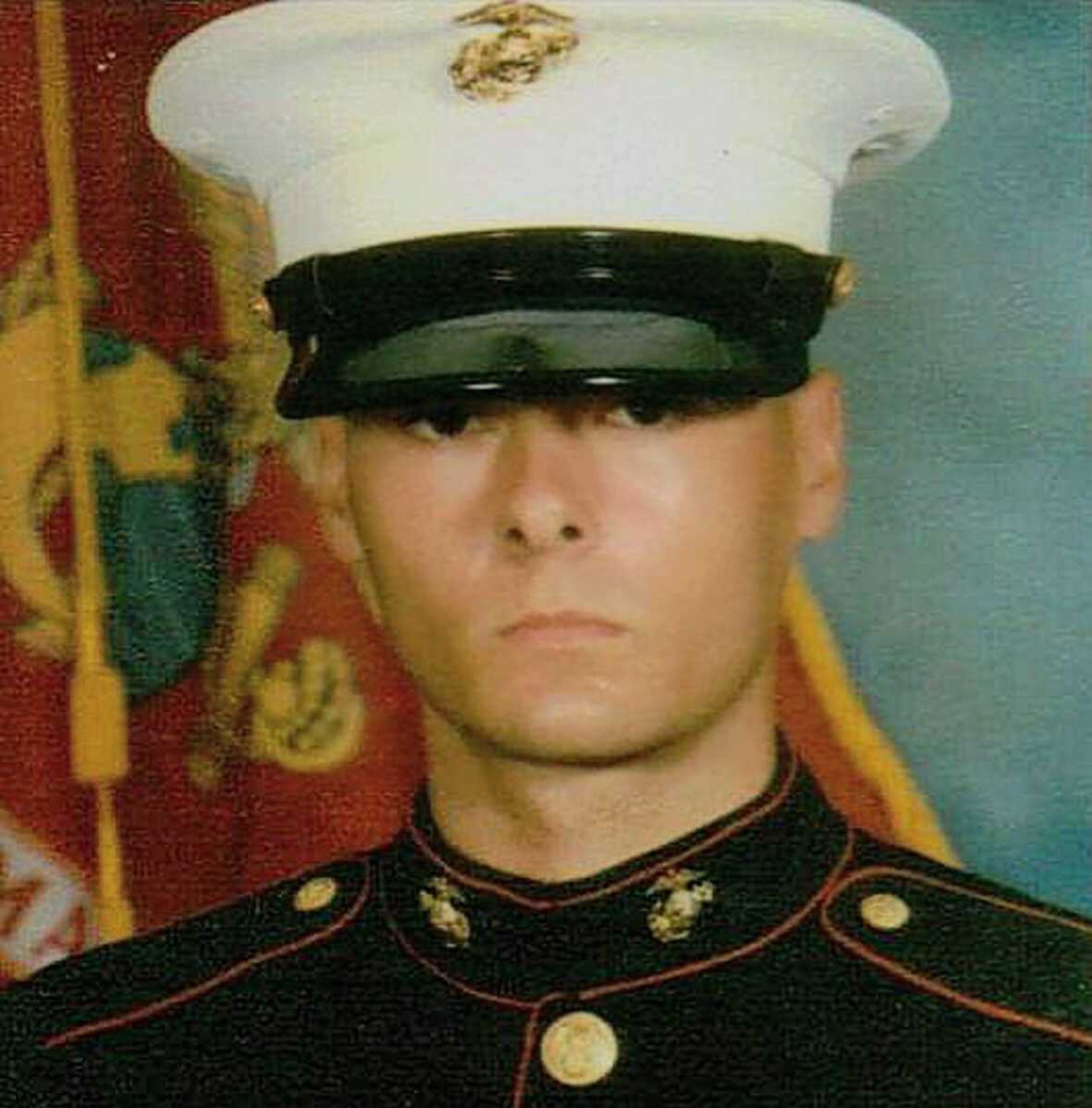 Sgt. Stash Petton, U.S. Marine Corps, in 1998.