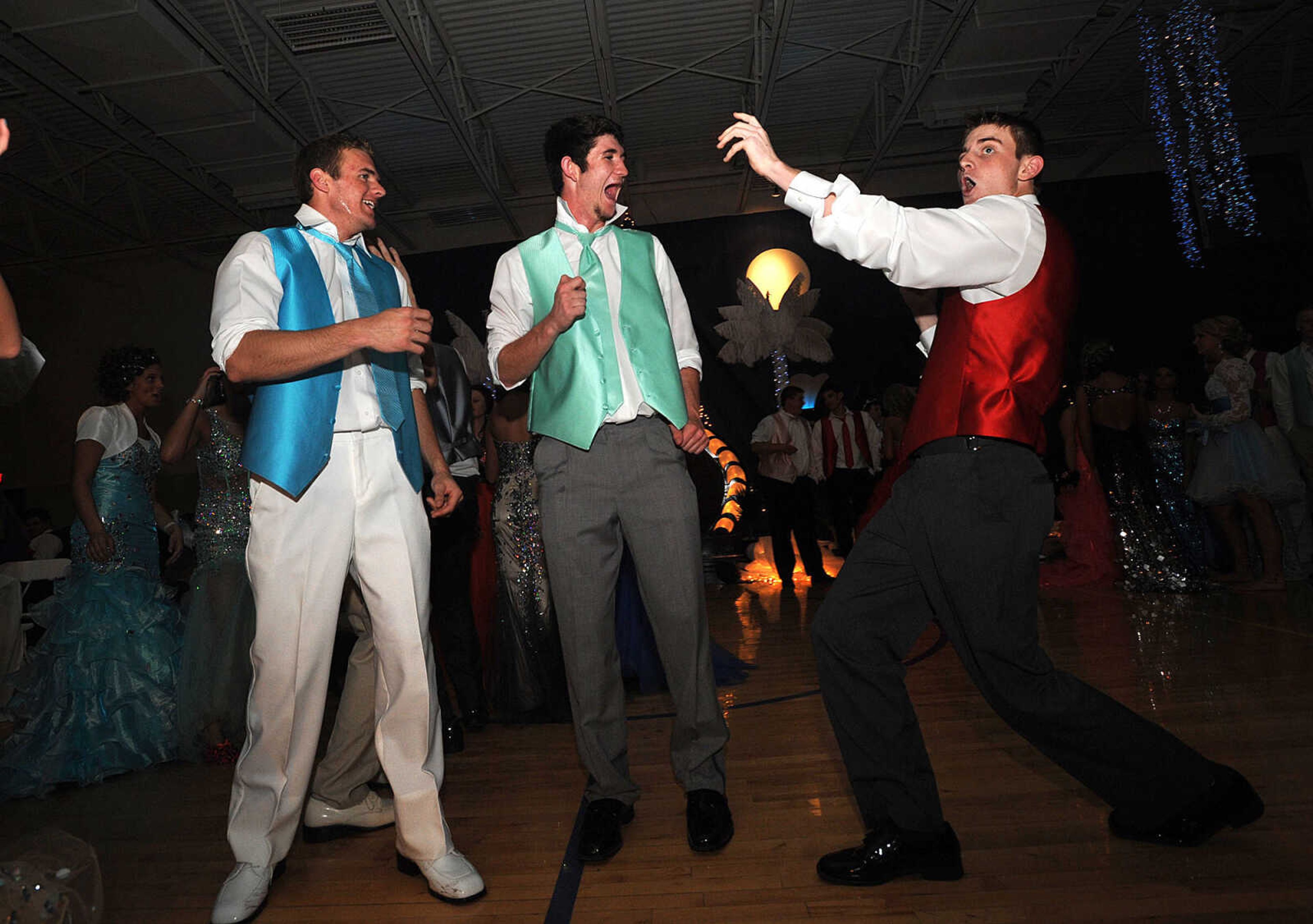 LAURA SIMON ~ lsimon@semissourian.com

Oran High School held its prom Saturday night, April 12, 2014, inside the school's gymnasium.