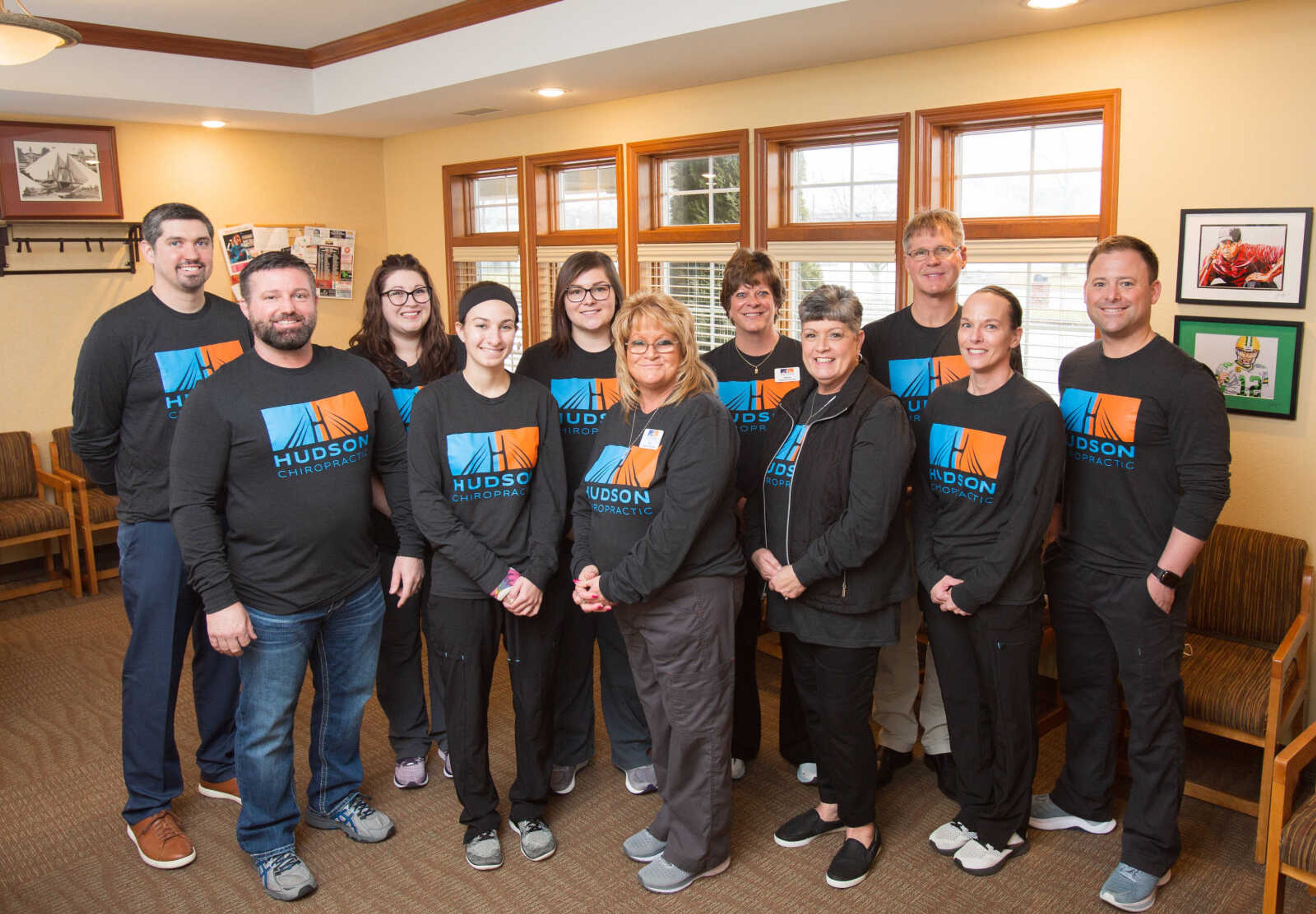 The staff of Hudson Chiropractic.