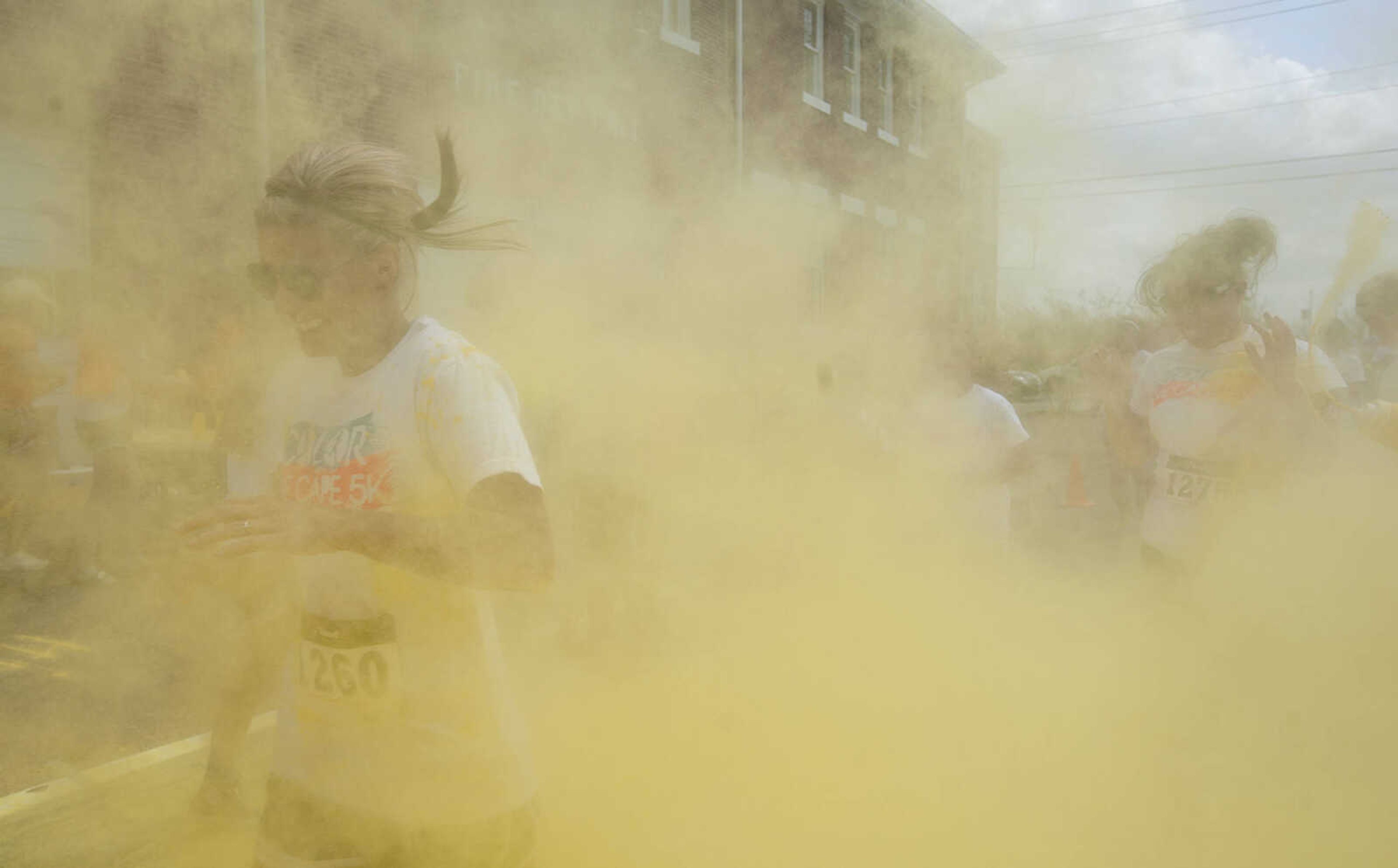 ADAM VOGLER ~ avogler@semissourian.com
The Color Me Cape 5k Saturday, April 12, in Cape Girardeau.