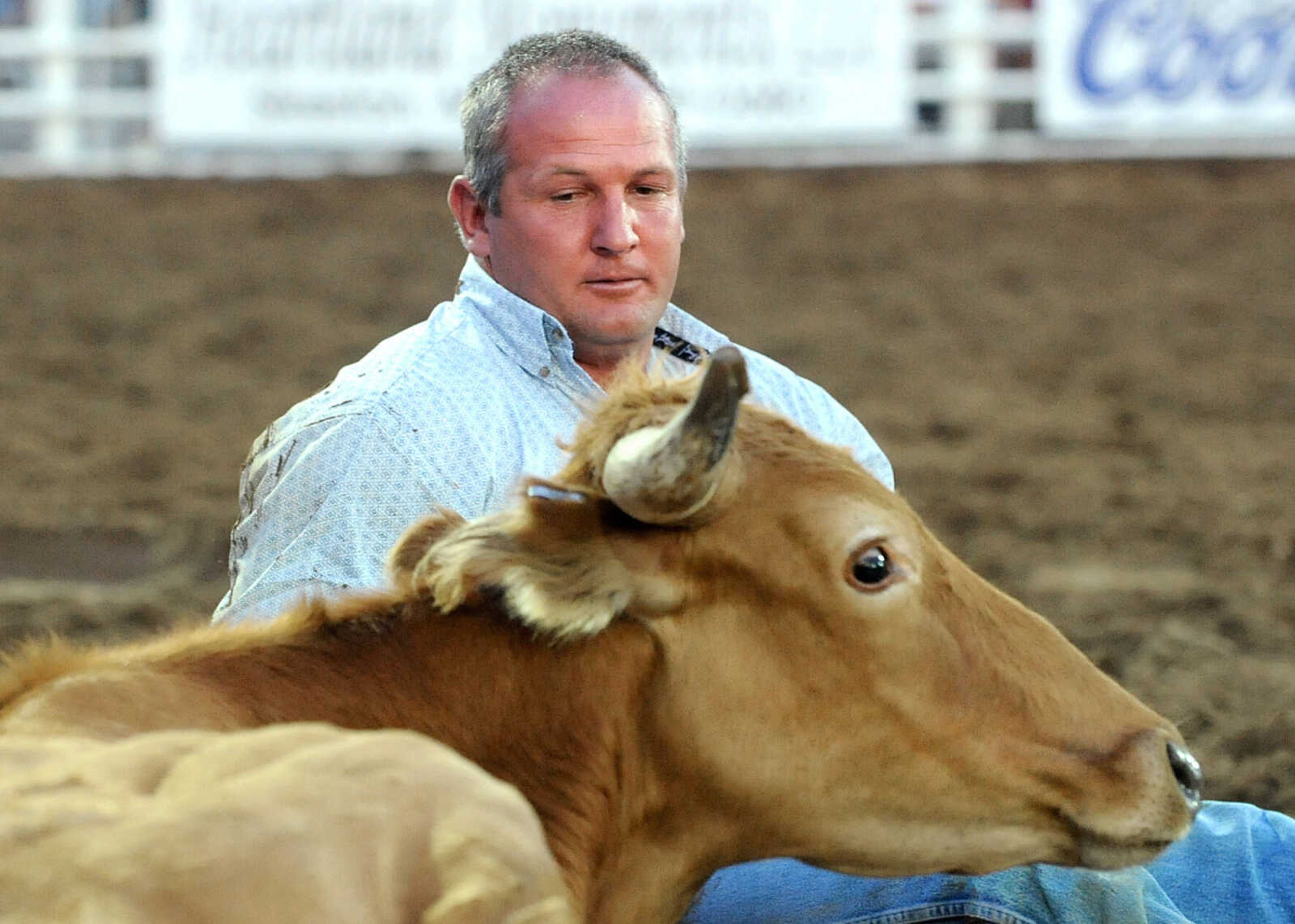 LAURA SIMON ~ lsimon@semissourian.com
The Jaycee Bootheel Rodeo Wednesday night, Aug. 8, 2012 in Sikeston, Mo.