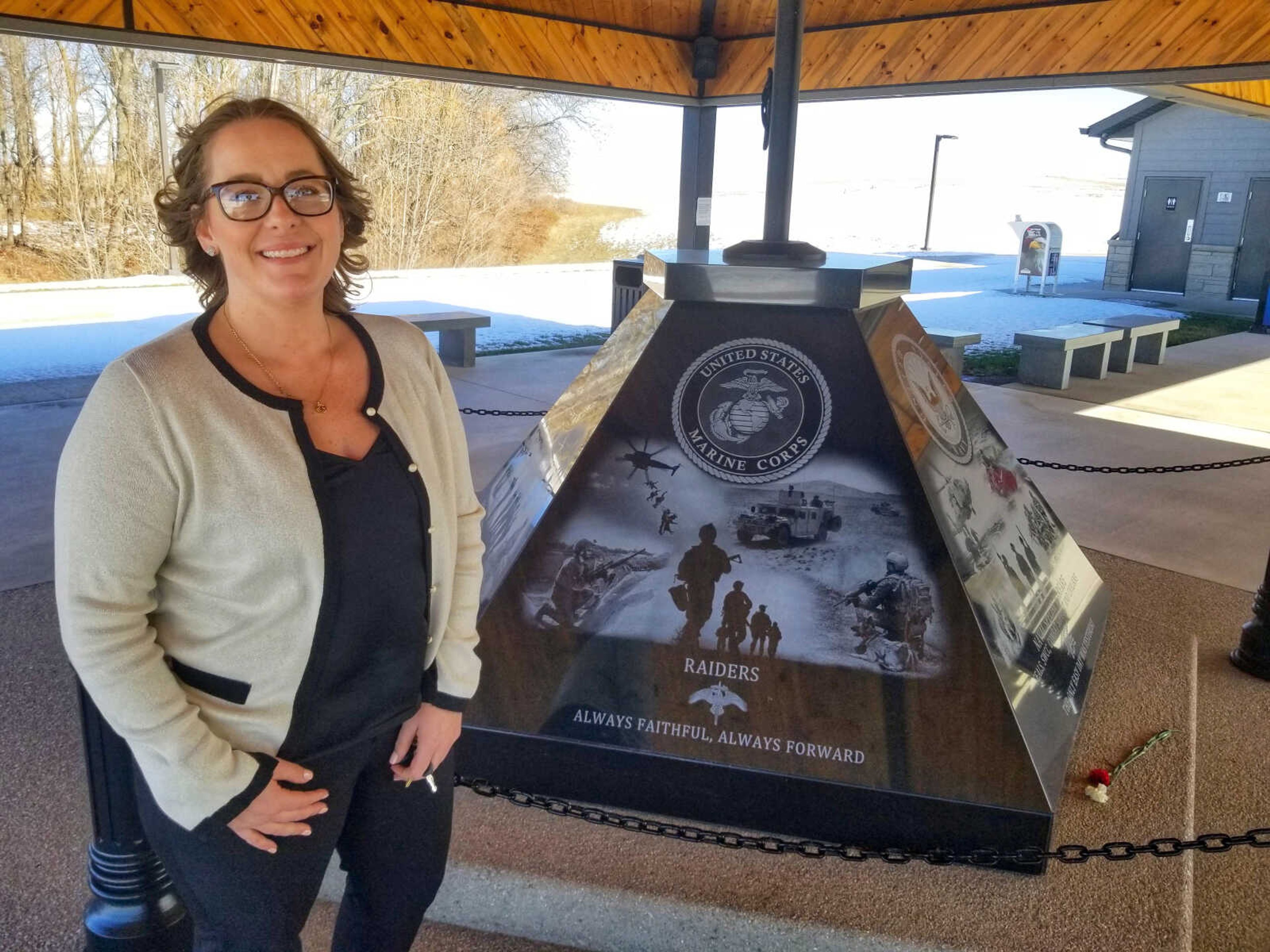 Rae Lynn Myrick Munoz is executive director of Missouri's National Veterans Memorial in Perryville. Munoz, who has led the not-for-profit since November, discussed how such a site -- which has a replica of the Vietnam War monument found in Washington, D.C. -- operates on a fiscal basis.