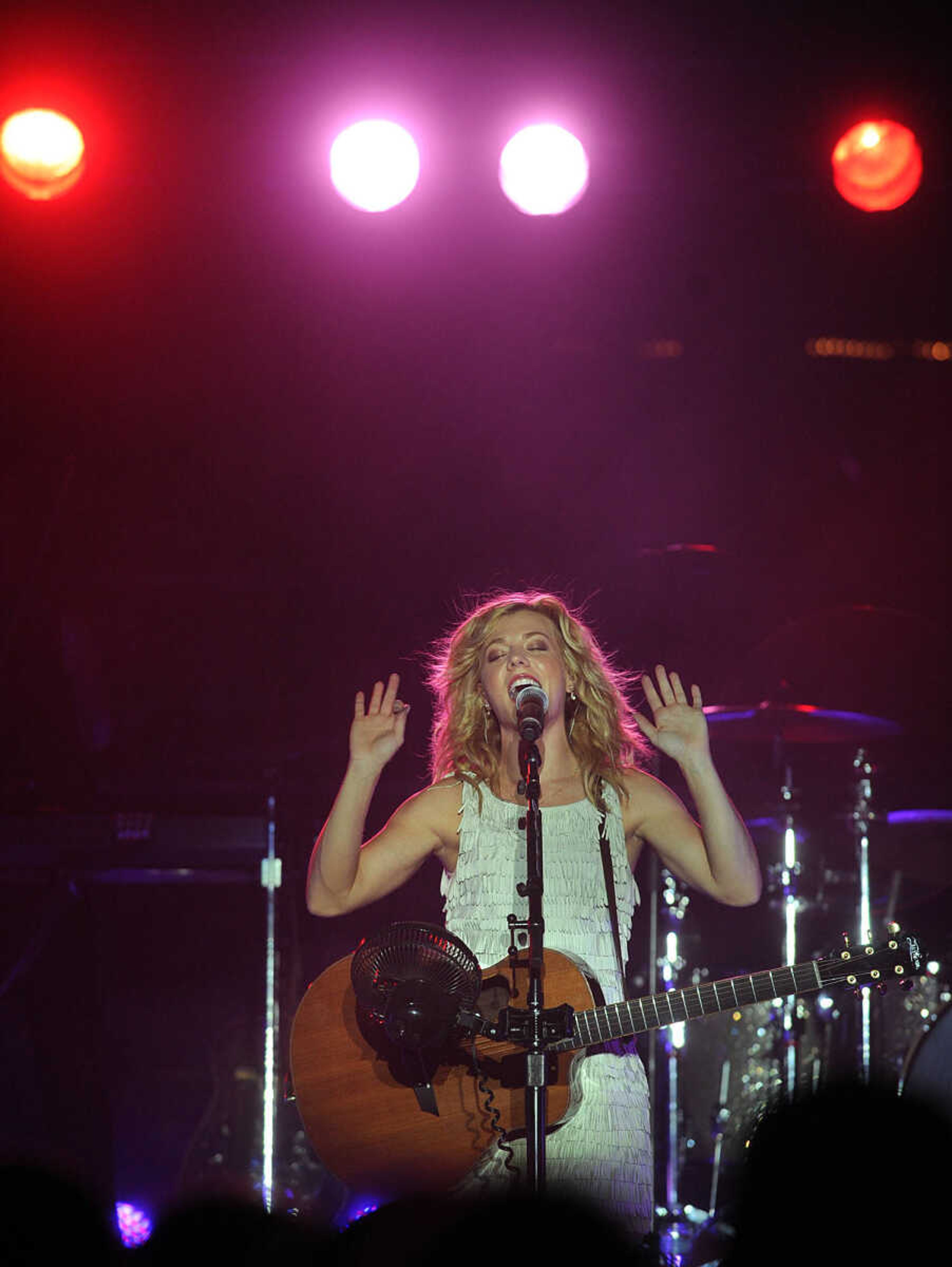 LAURA SIMON ~ lsimon@semissourian.com
The Band Perry closes out the Sikeston Bootheel Rodeo Wednesday night, Aug. 8, 2012.