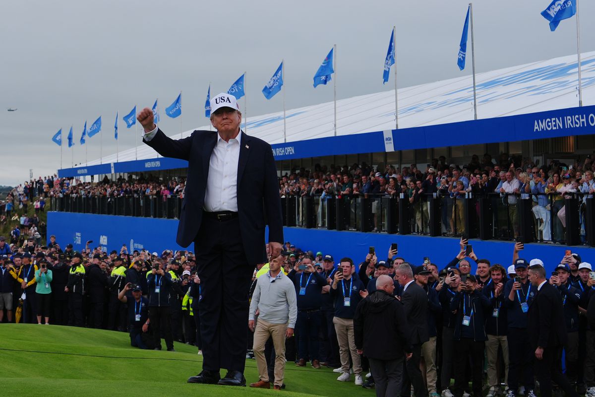 Trump says he's lifting a 10% tariff on Irish whiskey becaus...