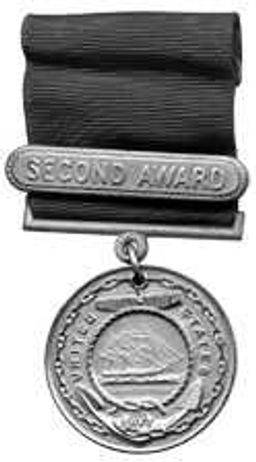 The Navy's Good Conduct Medal was awarded for three years of continuous service displayinga credible, above-average nature in professional performance, military behavior, leadership, military appearance and adaptibility. (Submitted by Kenneth Aldrich.)