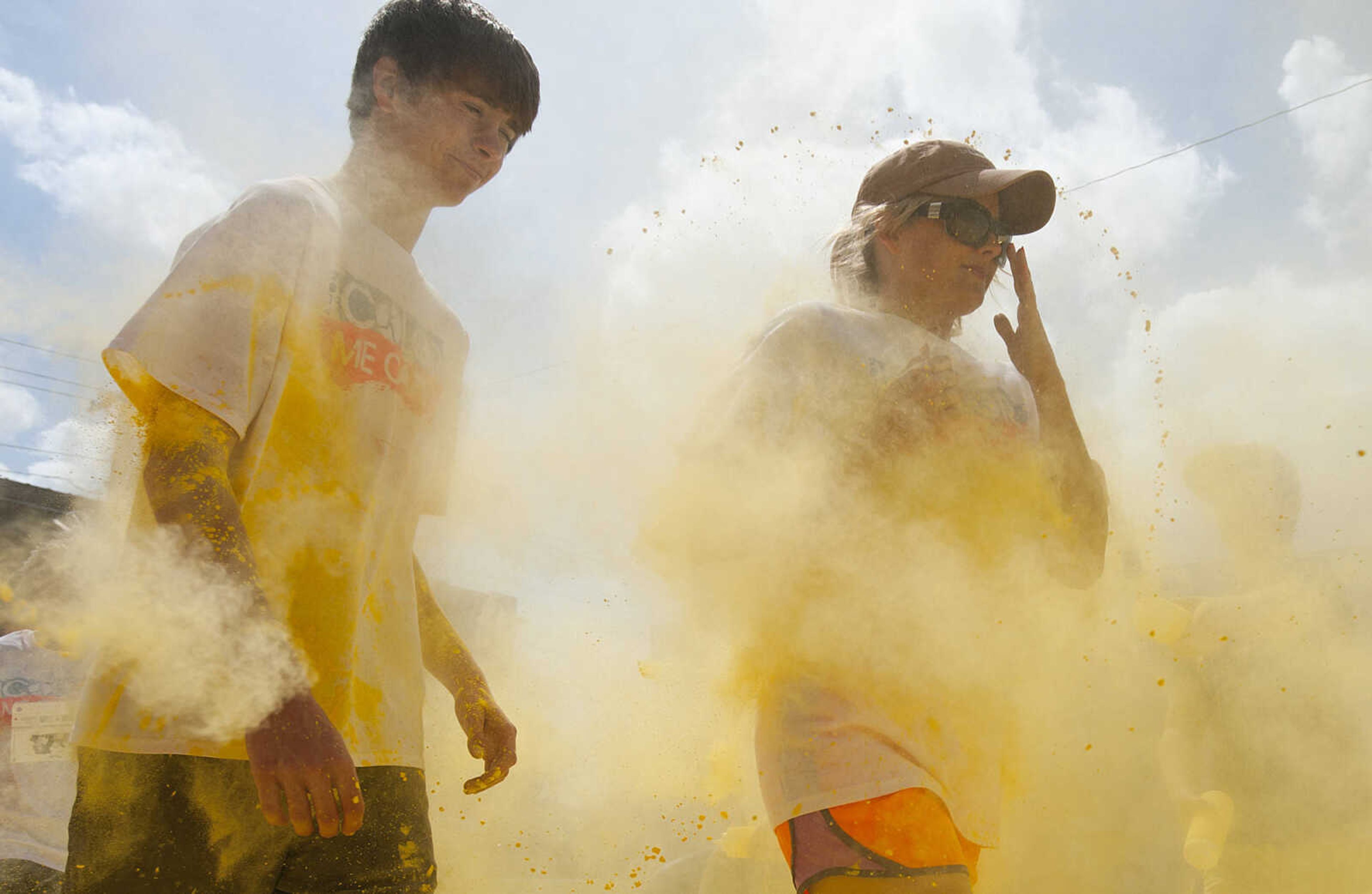 ADAM VOGLER ~ avogler@semissourian.com
The Color Me Cape 5k Saturday, April 12, in Cape Girardeau.