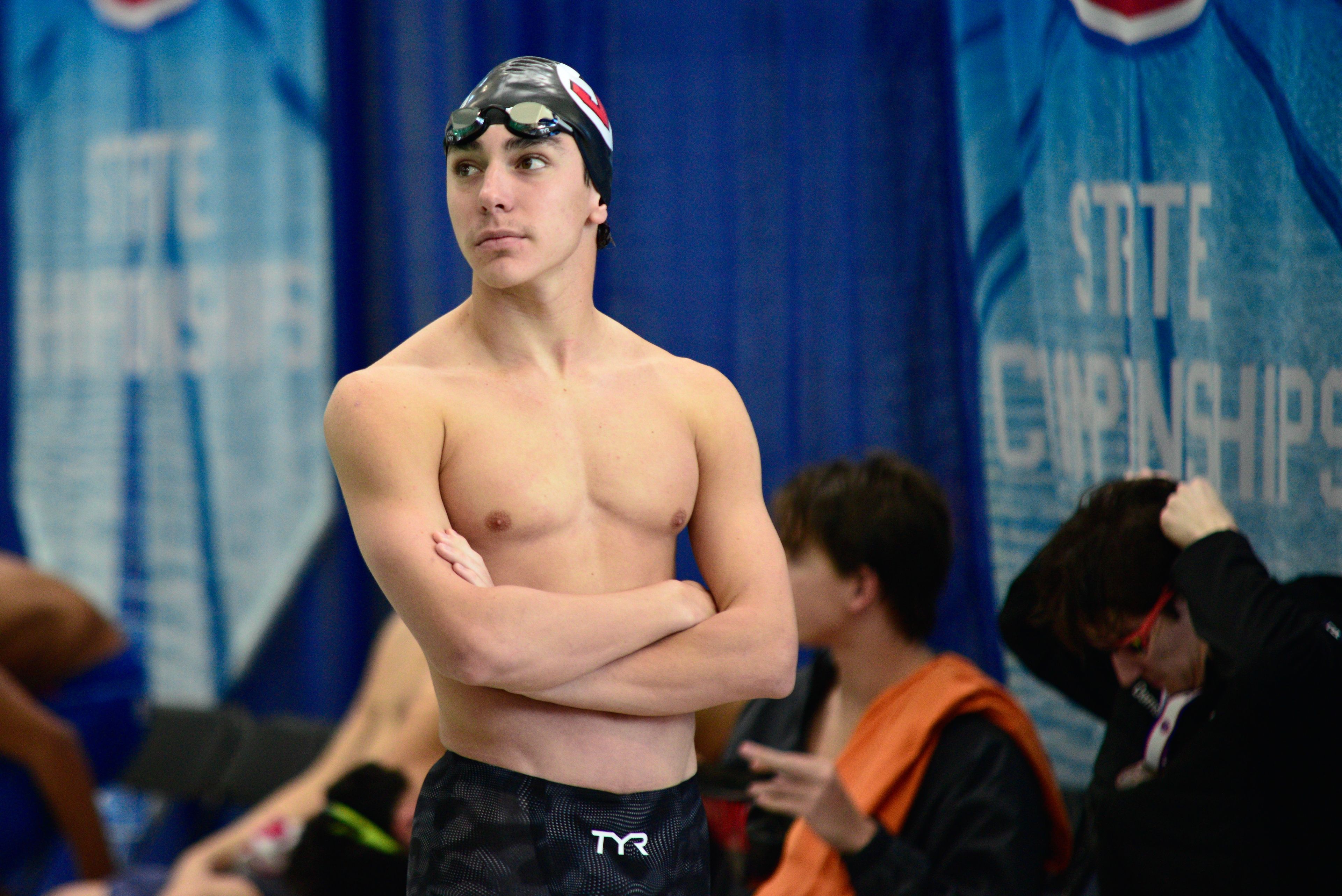 Jackson’s Wade LaValle looks on during in the Class 2 MSHAA championships on Friday, Nov. 15, in St. Peters. 